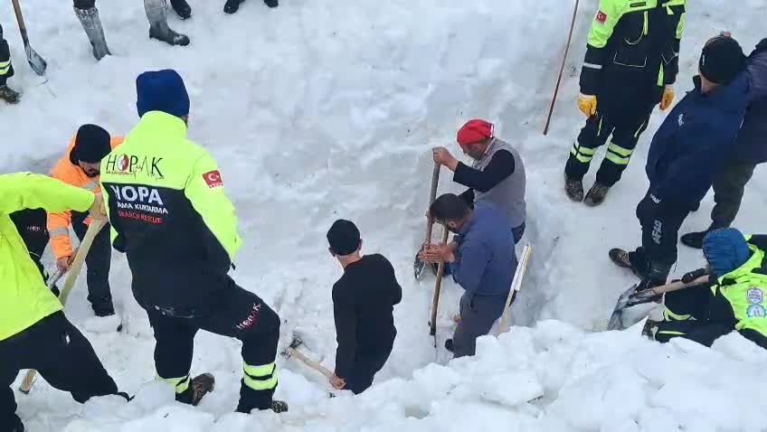 Artvin'de 31 Aralık'ta çığ altında kalan çoban Bülent Gezer'i arama çalışmaları devam ediyor