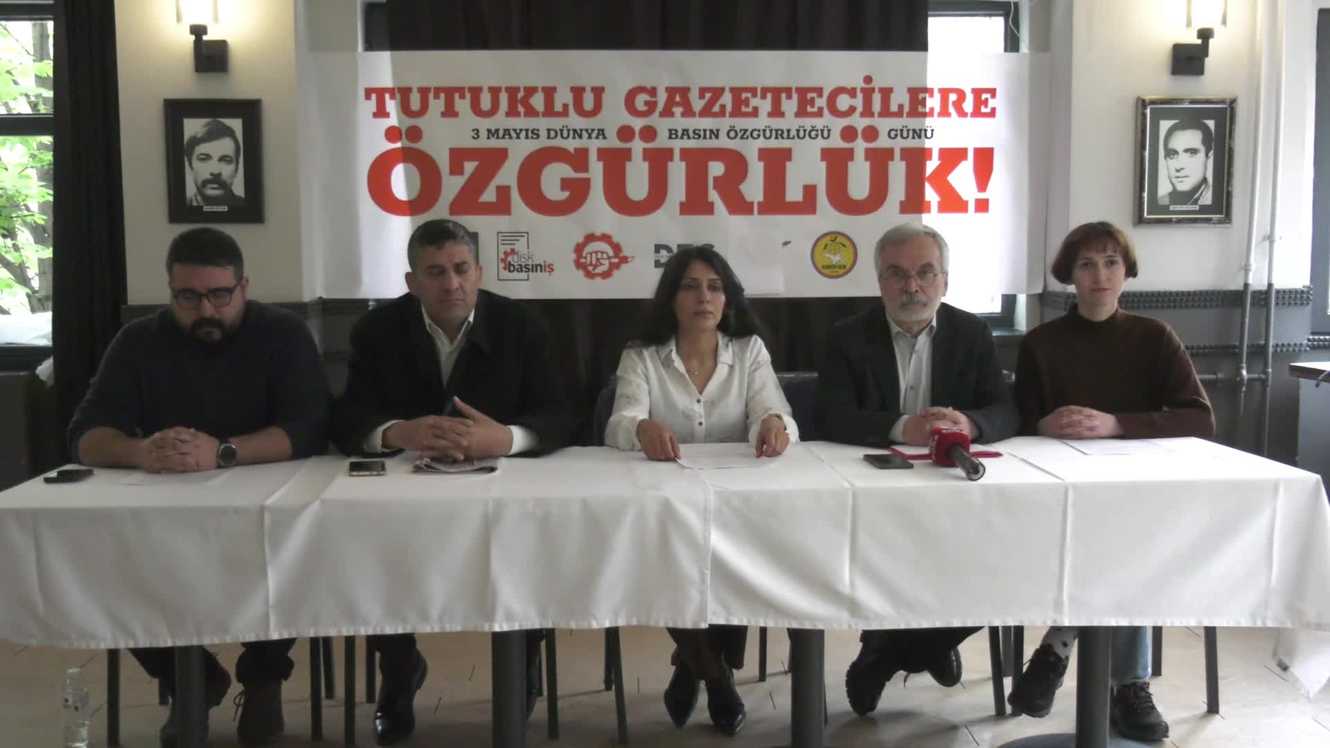 Yedi basın meslek örgütünden "3 Mayıs Dünya Basın Özgürlüğü Günü" açıklaması: "Cezaevlerinde tutulan tüm gazeteciler derhal serbest bırakılsın"