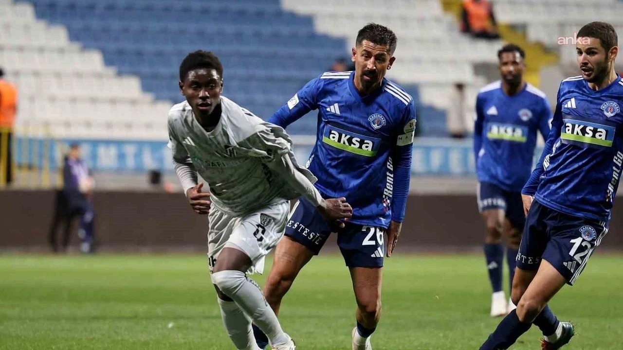 Kasımpaşa ile Kocaelispor 1-1 berabere kaldı
