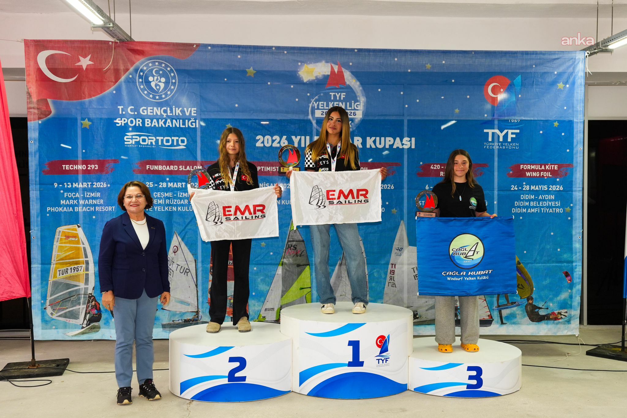 Didim Belediyesi ev sahipliğinde düzenlenen yelken yarışları tamamlandı