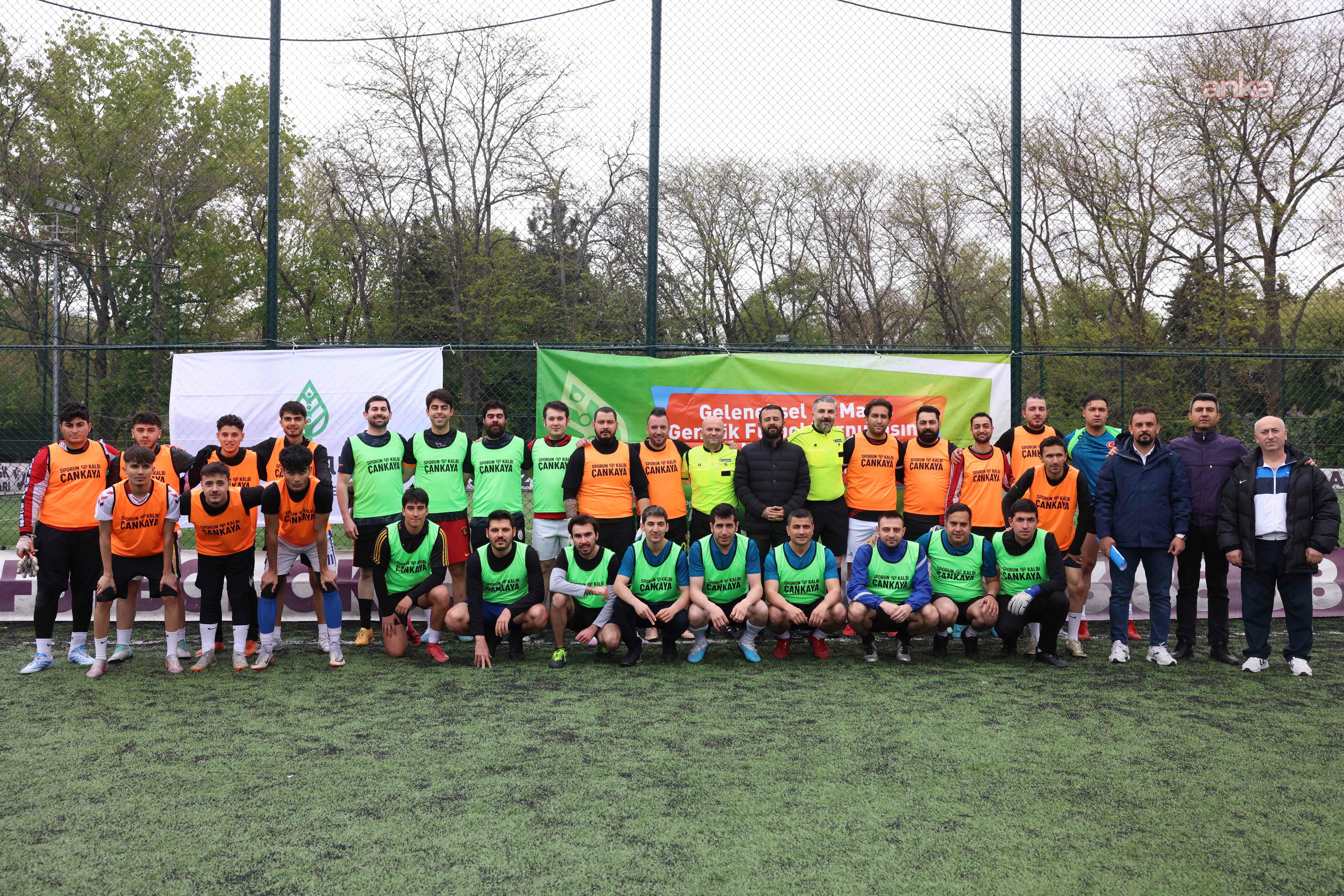 Çankaya'da “19 Mayıs Ödüllü Gençlik Futbol Turnuvası” başladı