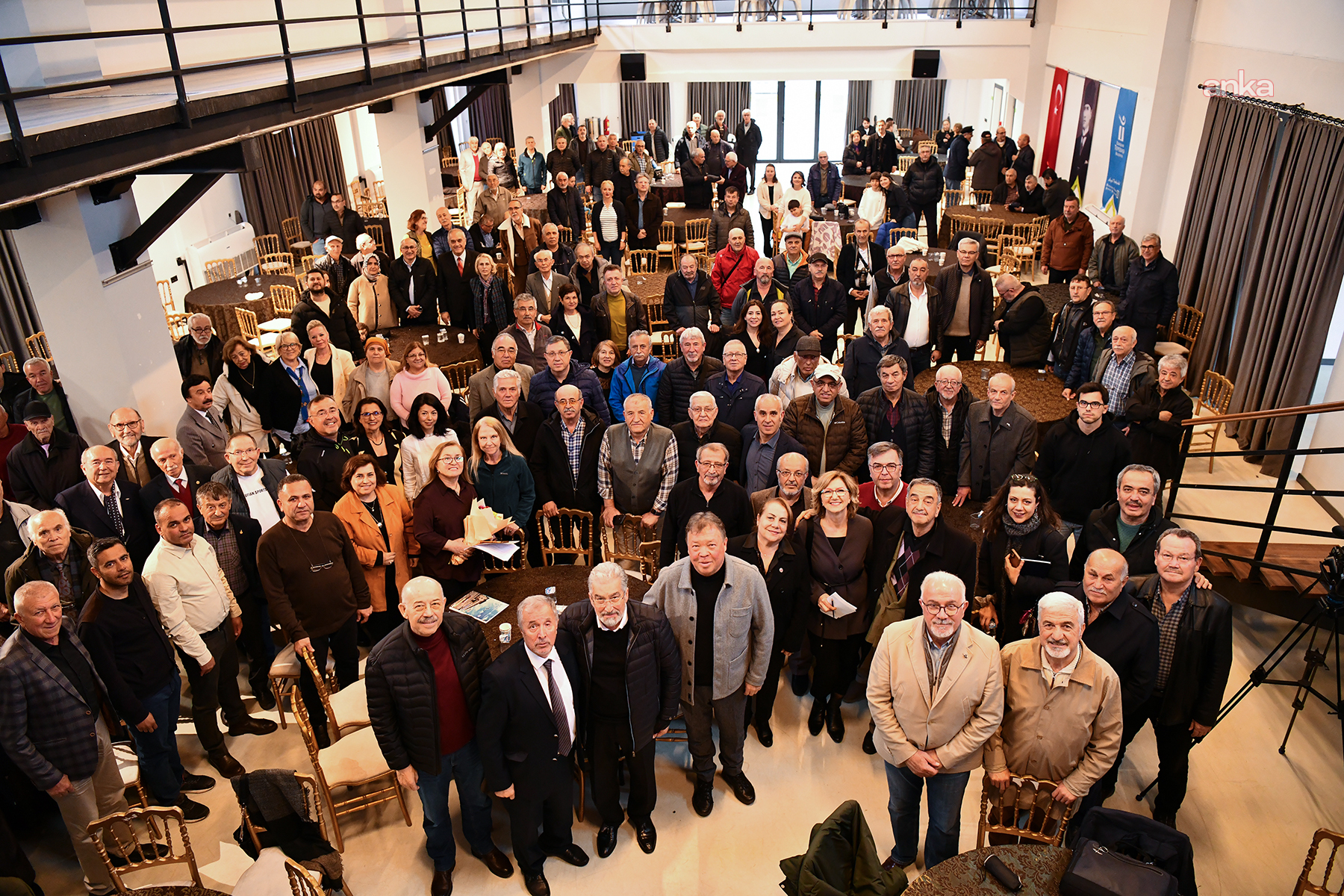 Tayyare Tamirhanesi emektarları, Tepebaşı'nda buluştu