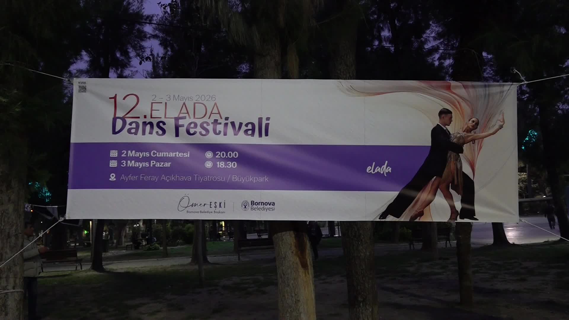 Bornova’da 12. Elada Dans Festivali düzenlendi