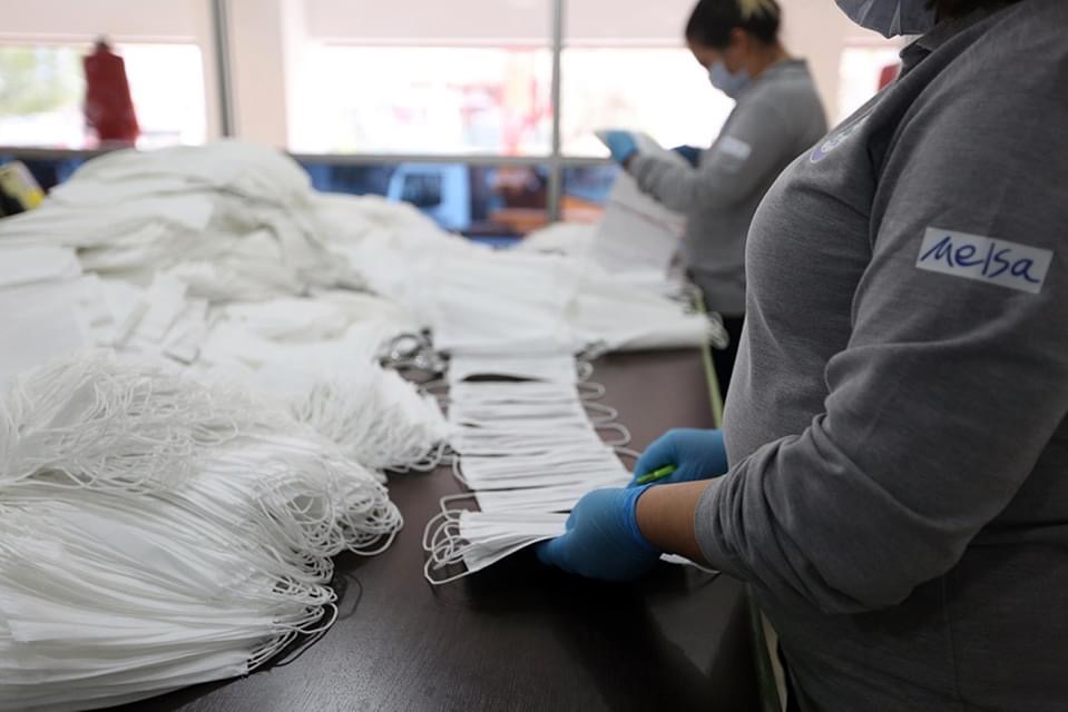 MUGLA BÜYÜKŞEHİR, 5 GÜNDE 12 BİN MASKE ÜRETTİ