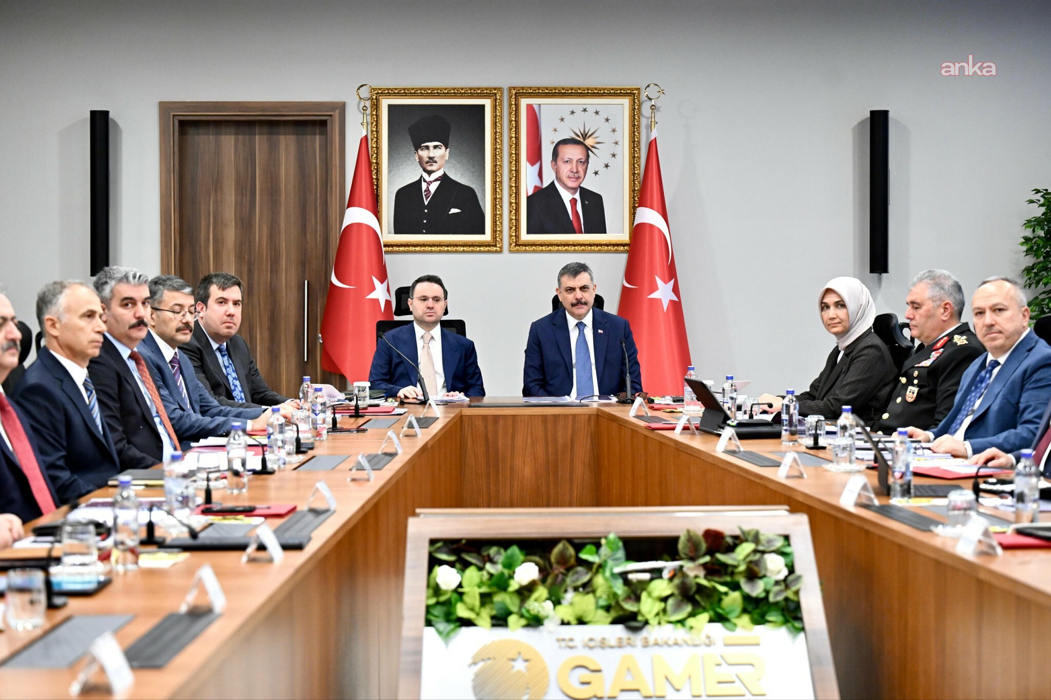 Adalet Bakanı Gürlek ile İçişleri Bakanı Çiftçi bir araya geldi
