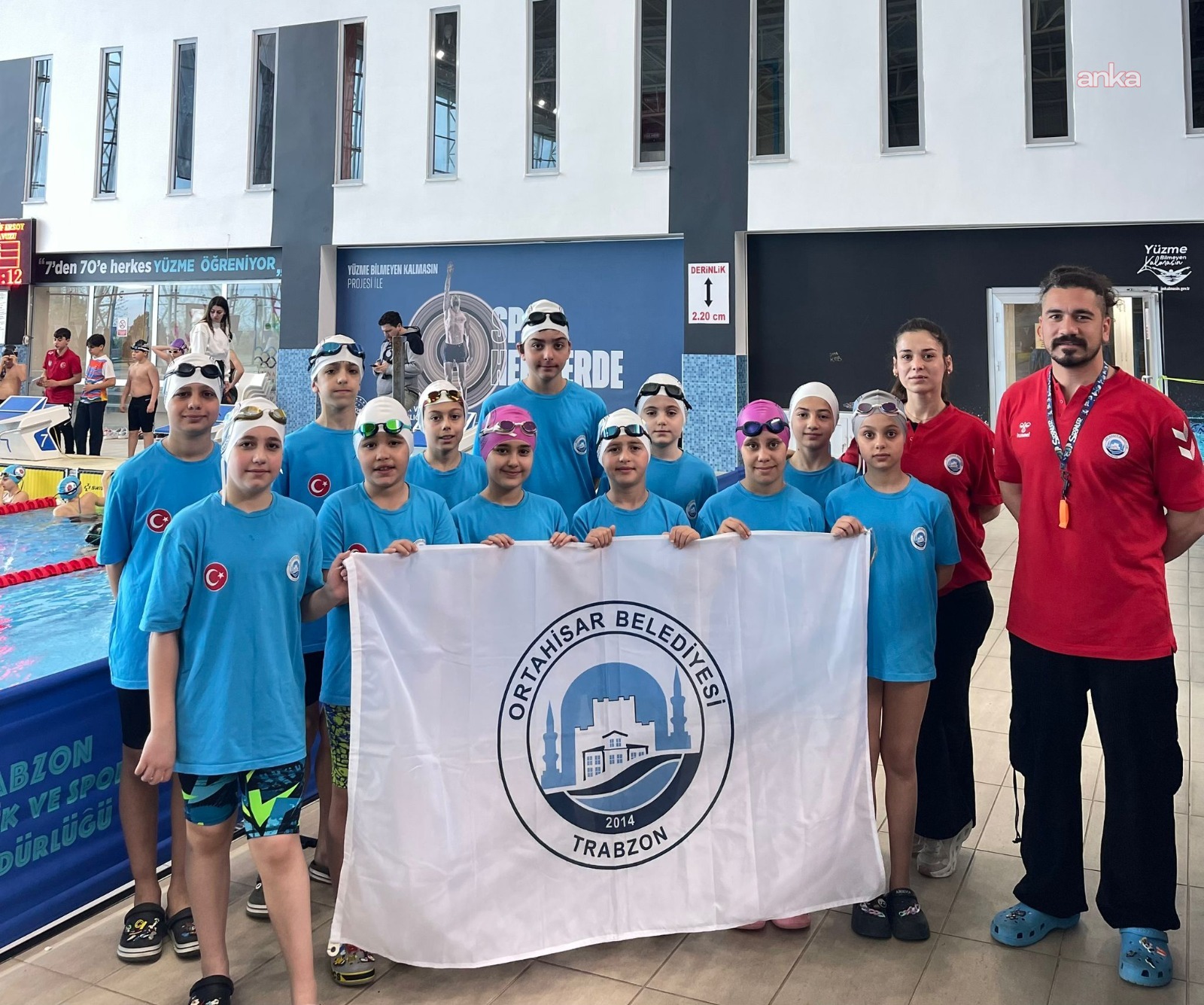 Ortahisar Belediyesi sporcuları, çeşitli branşlarda çok sayıda madalya kazandı