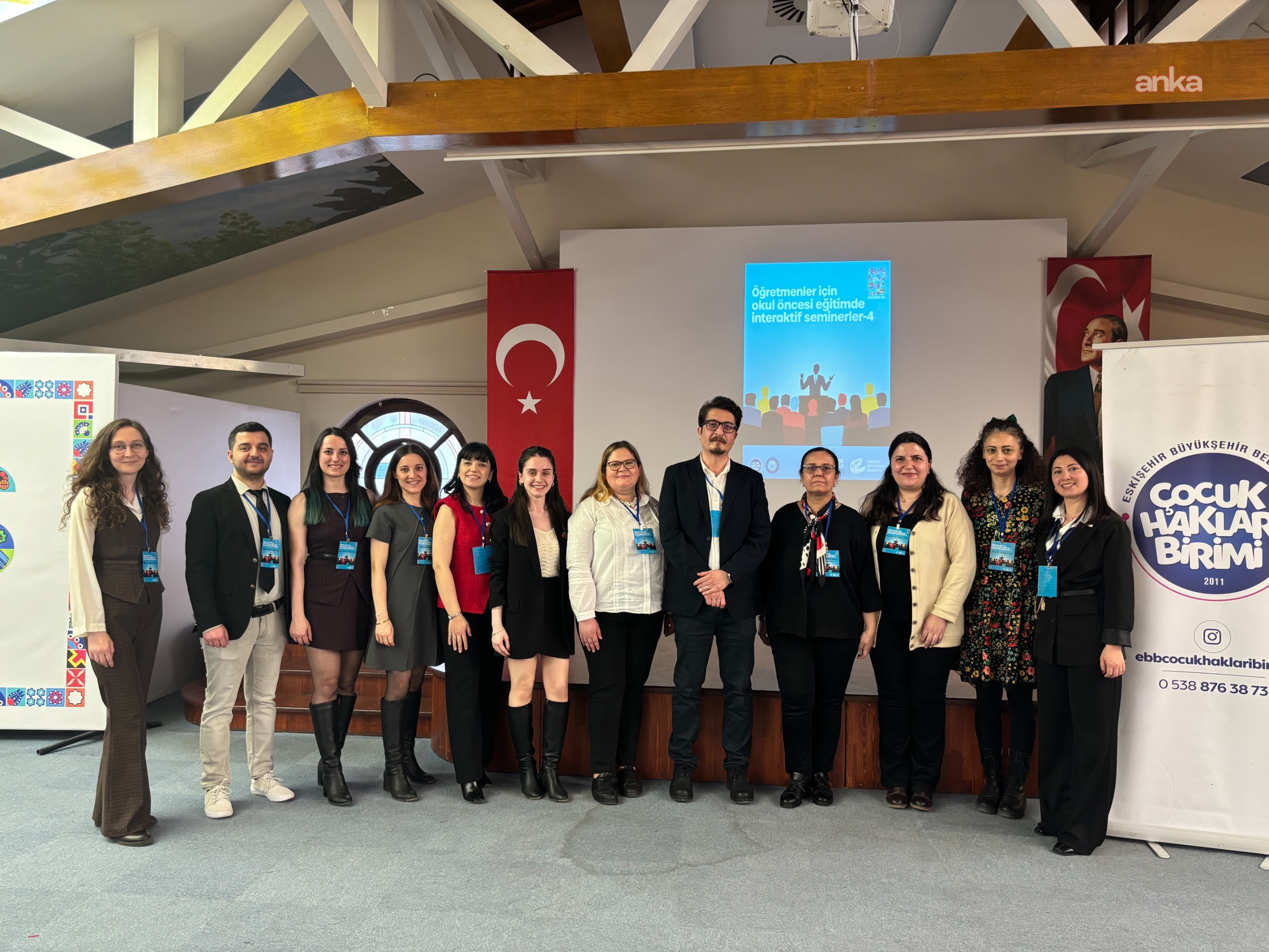 Eskişehir’de öğretmenler için interaktif okul öncesi eğitim seminerleri gerçekleştirildi