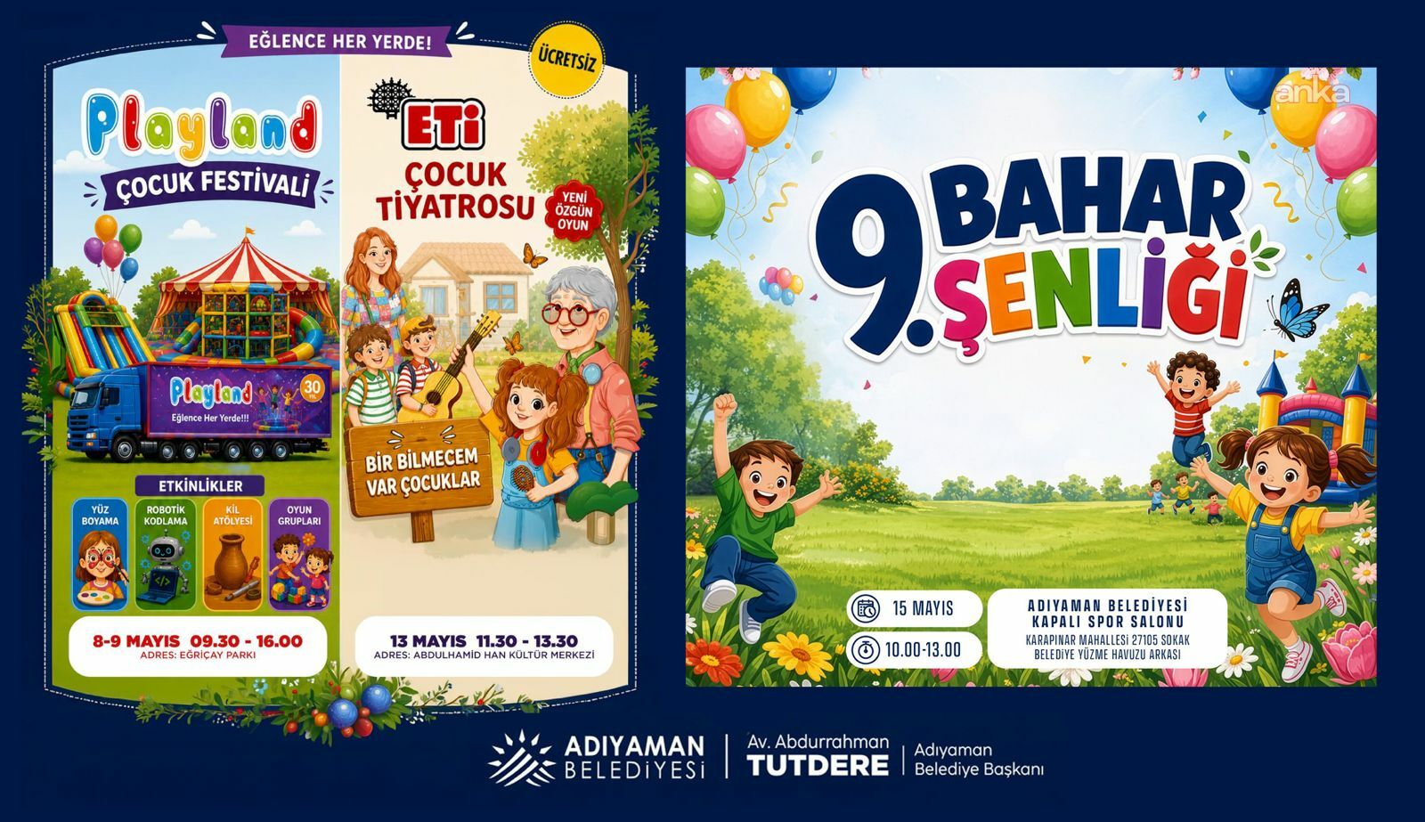 Adıyaman'da "Bahar Şenlikleri" başlıyor