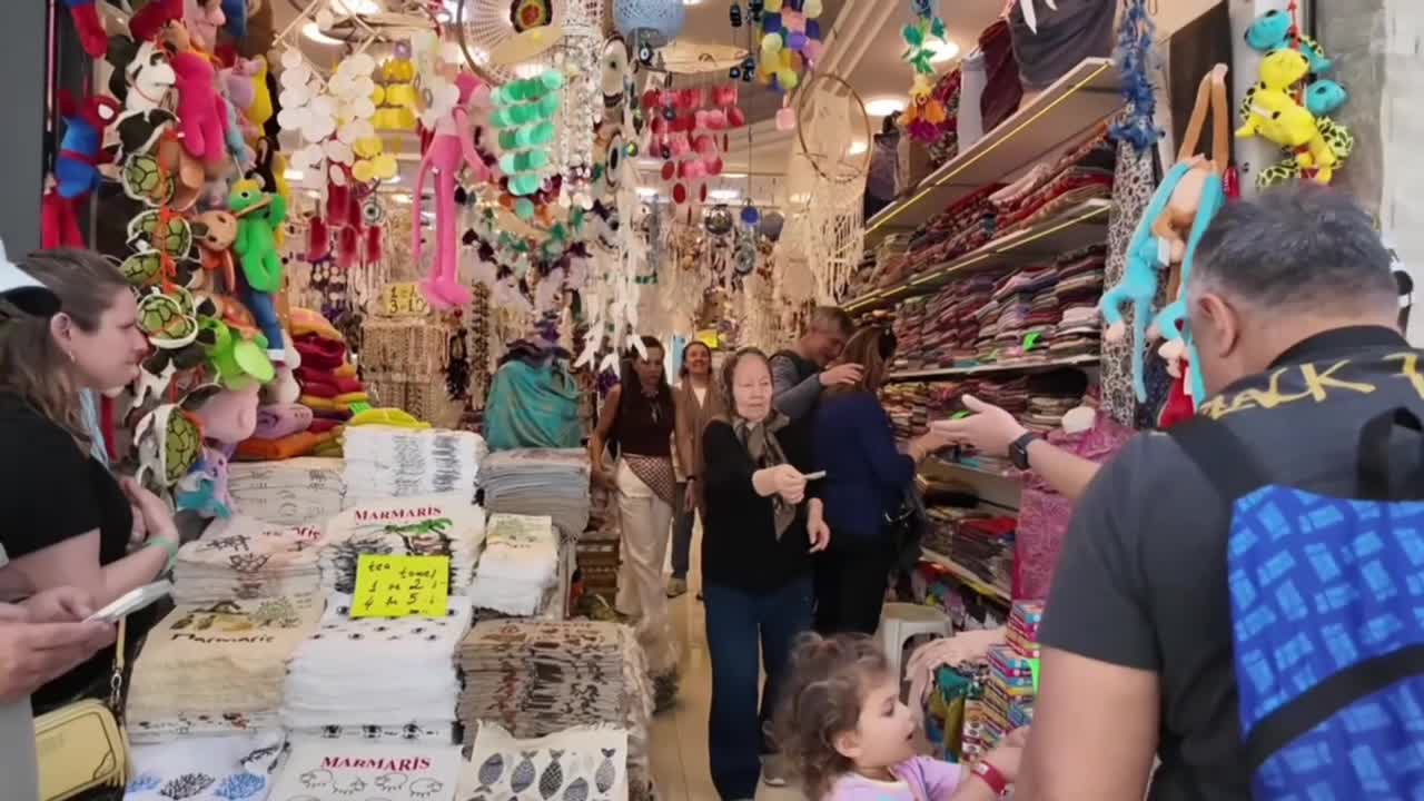 Marmaris Çarşısı, yenileme çalışmalarıyla modern bir görünüme kavuştu