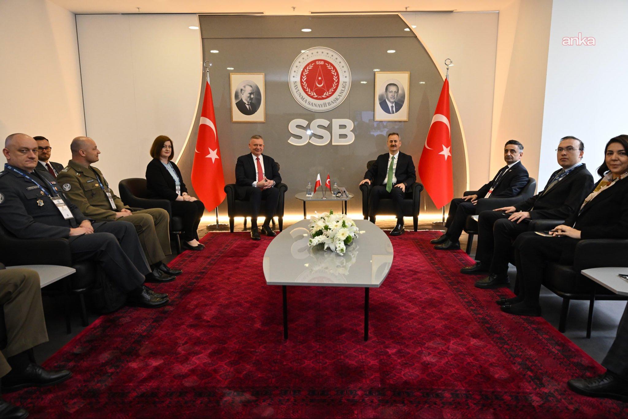 Savunma Sanayi Başkanı Görgün, Polonya Savunma Bakan Yardımcısı Bejda ile görüştü
