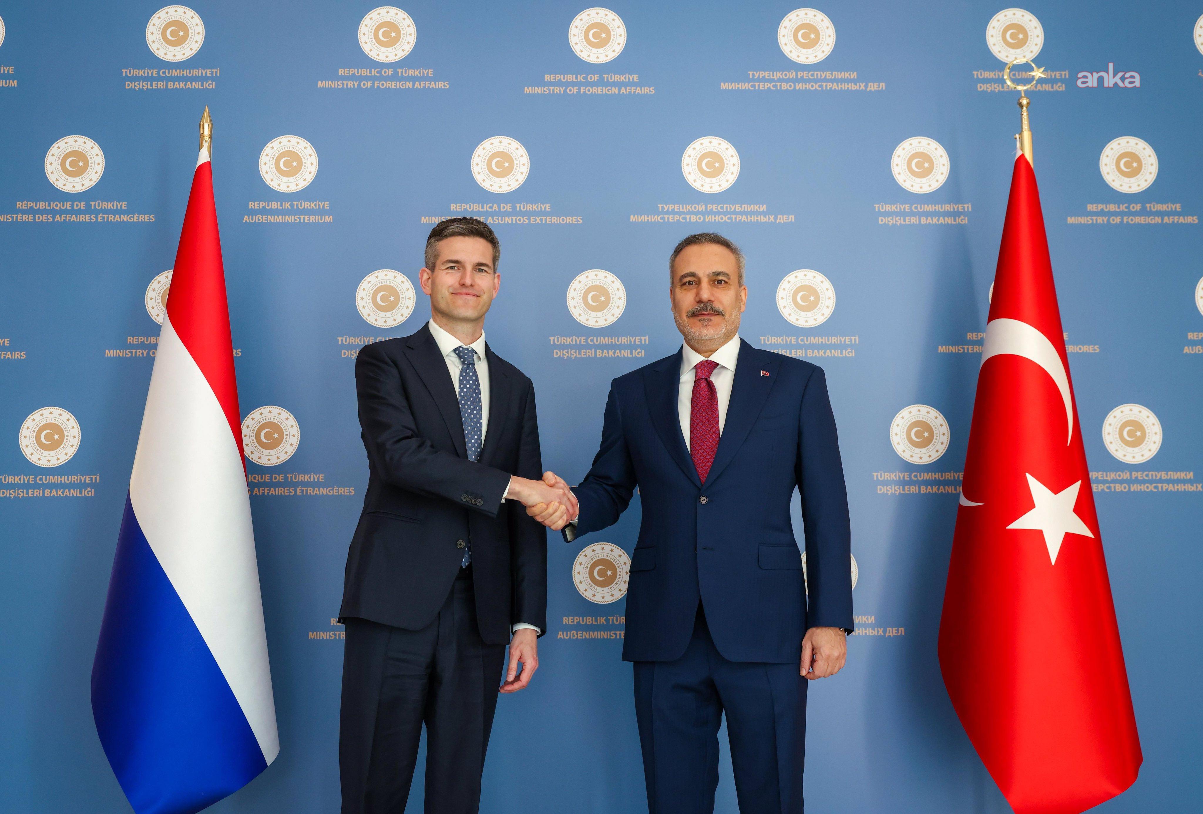 Bakan Fidan, Hollandalı mevkidaşı Berendsen ile telefonda görüştü