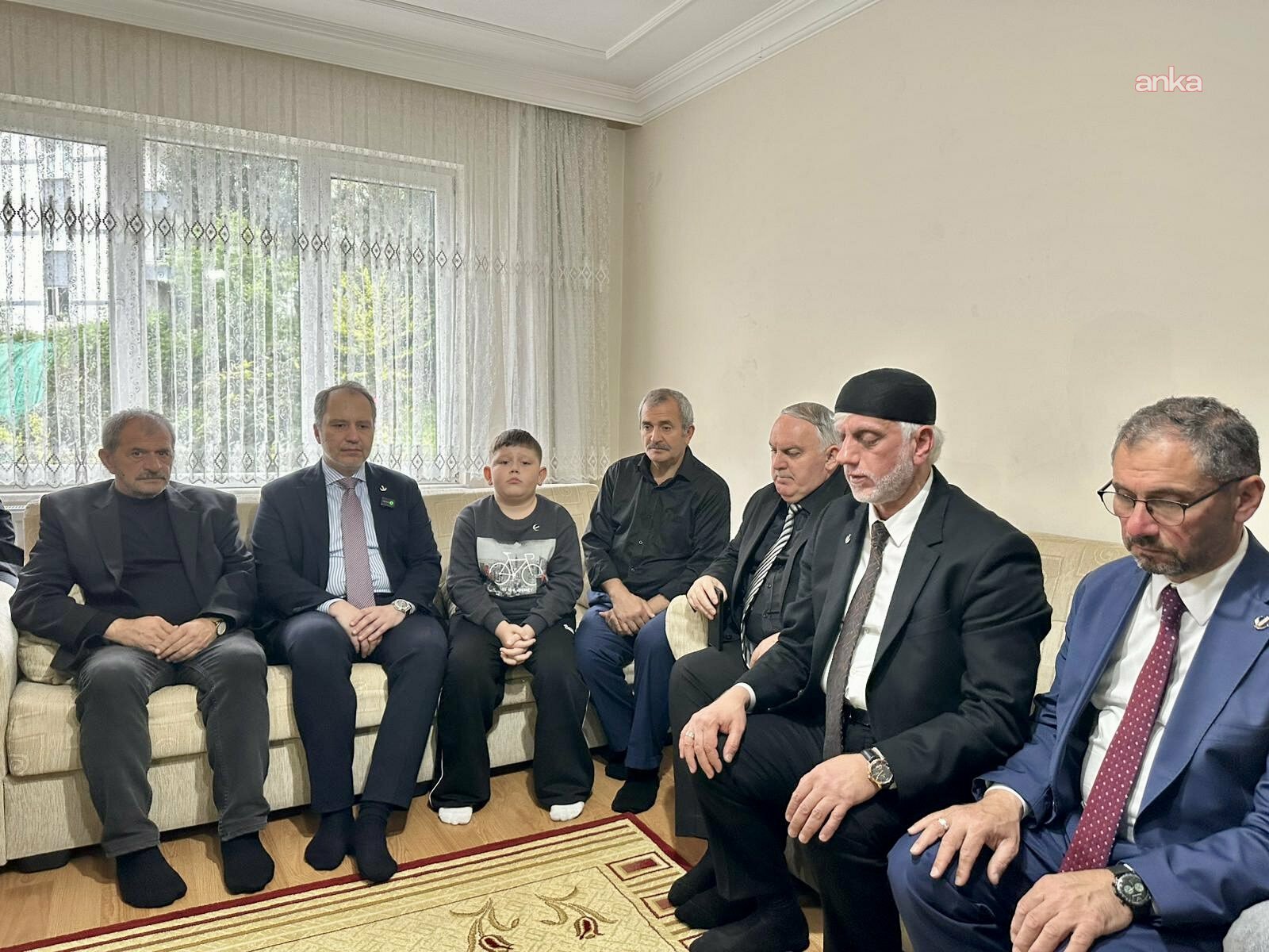 Fatih Erbakan'dan Utku Konak'ın ailesine taziye ziyareti