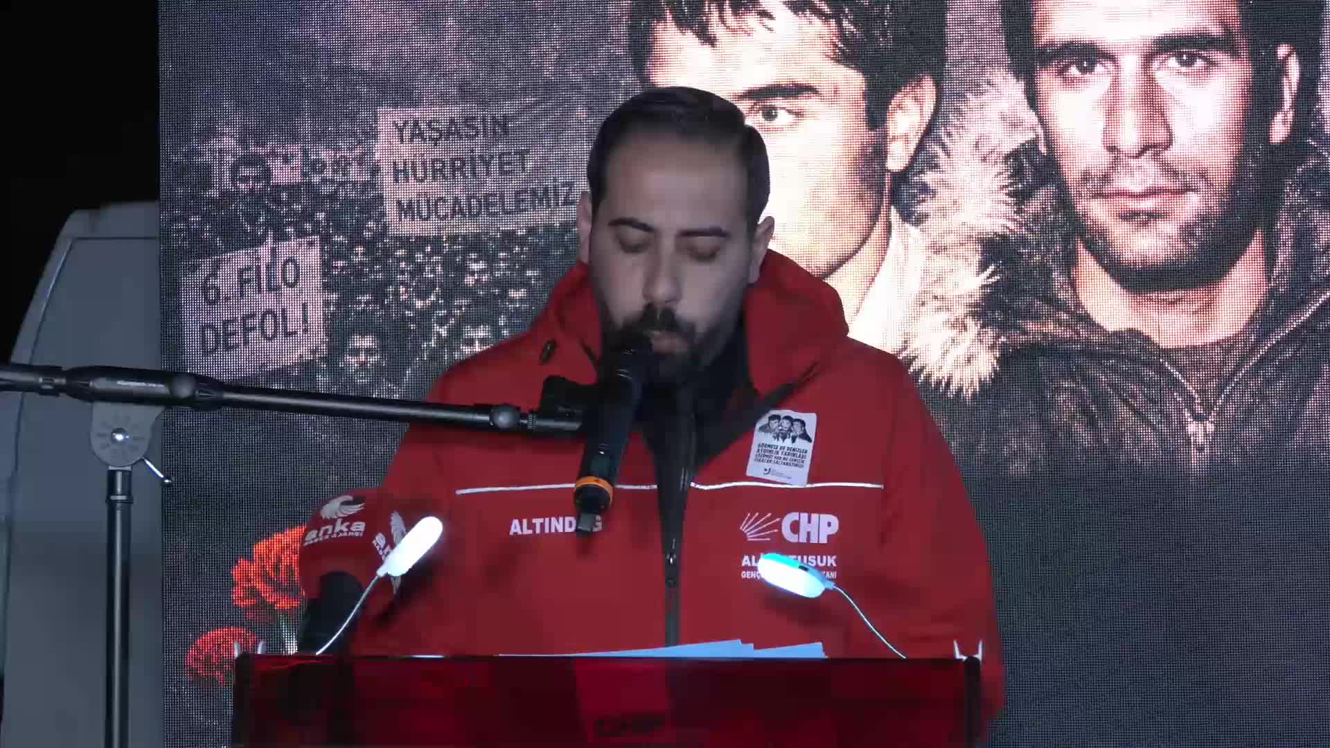 CHP Ankara il örgütünden, "Üç Fidan" için anma töreni