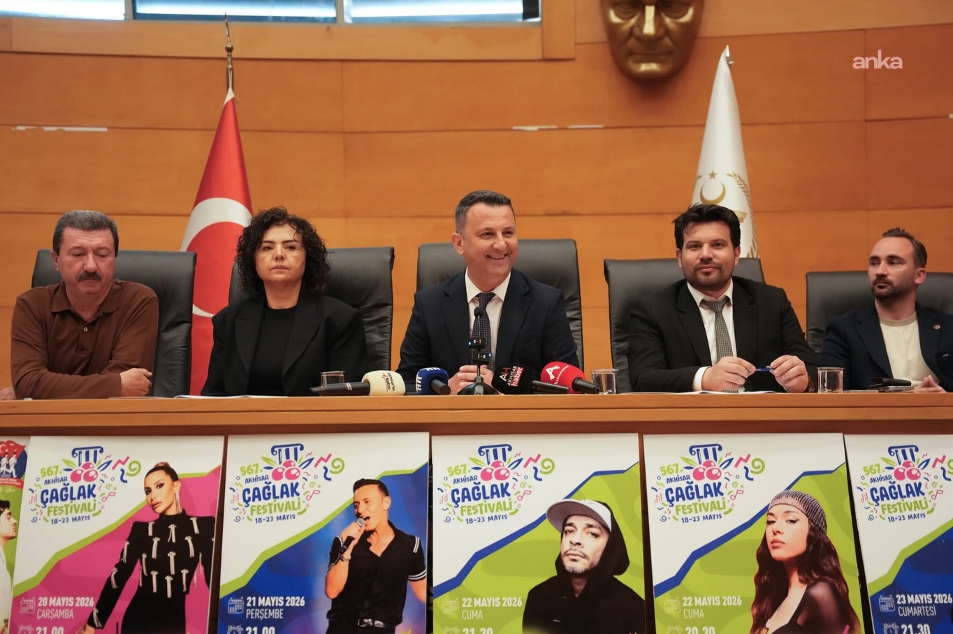567. Akhisar Çağlak Festivali'nin tanıtım toplantısı gerçekleştirildi