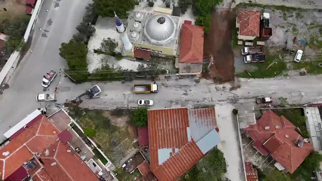 Menteşe Düğerek’te yol çalışmaları başladı