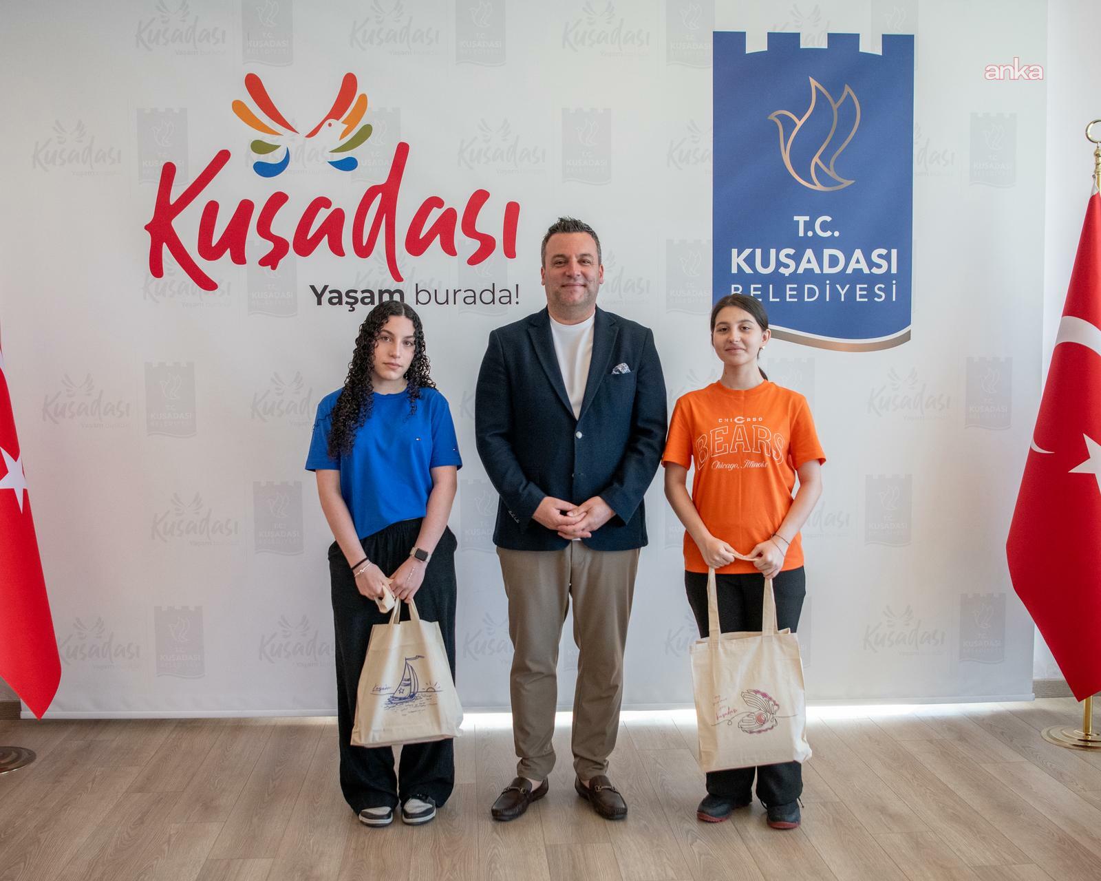 Kuşadası Belediye Başkan Vekili Demirtaş, başarılı öğrencileri konuk etti