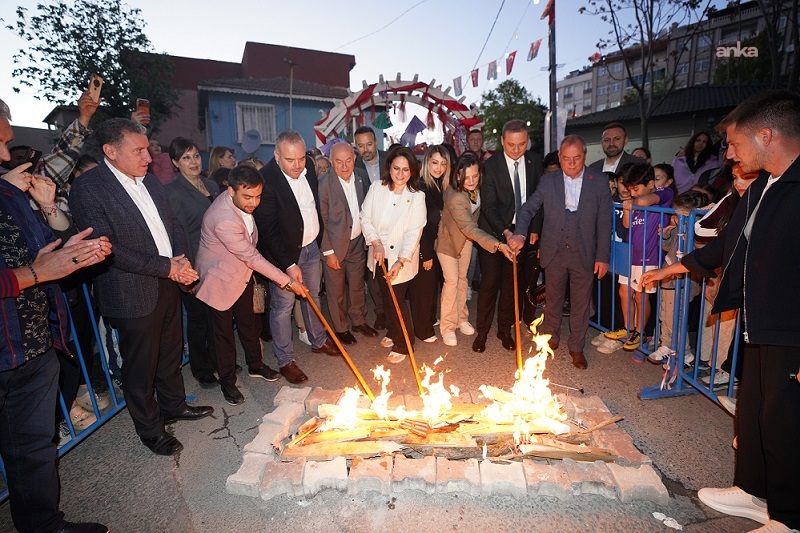 Beylikdüzü sakinleri, baharı "Hıdırellez Şenliği" ile karşıladı