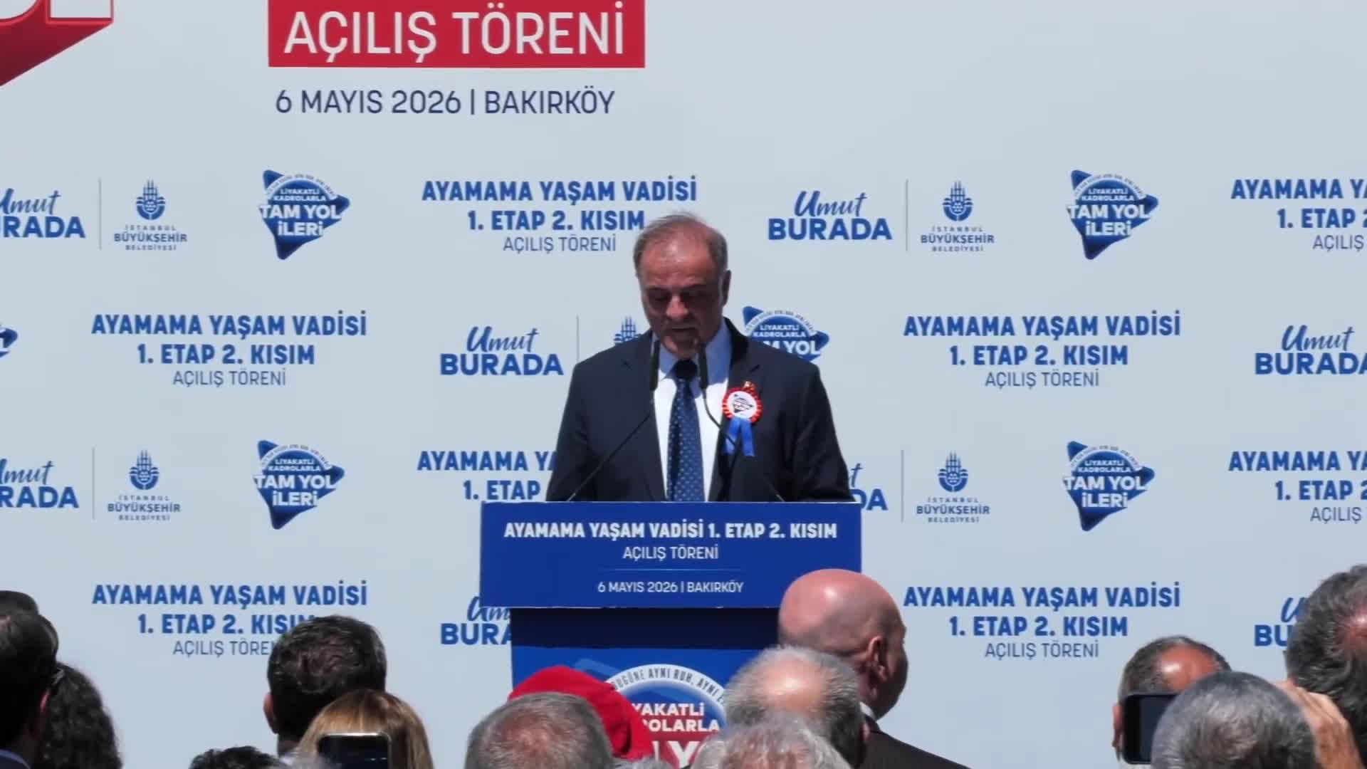 İBB Başkanvekili Nuri Aslan: Amacımız Yaşam Vadileri'nde çocukların güvenle oynaması"