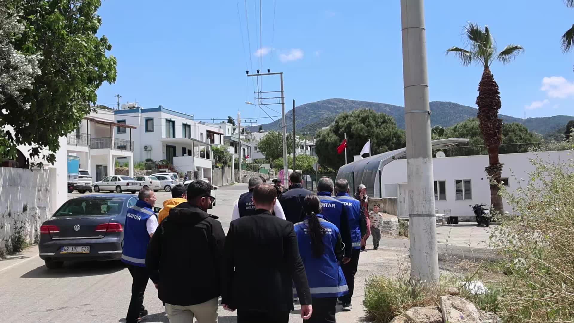 Bodrum Belediye Başkanı Mandalinci: "En doğru tespiti sahada yapıyoruz"