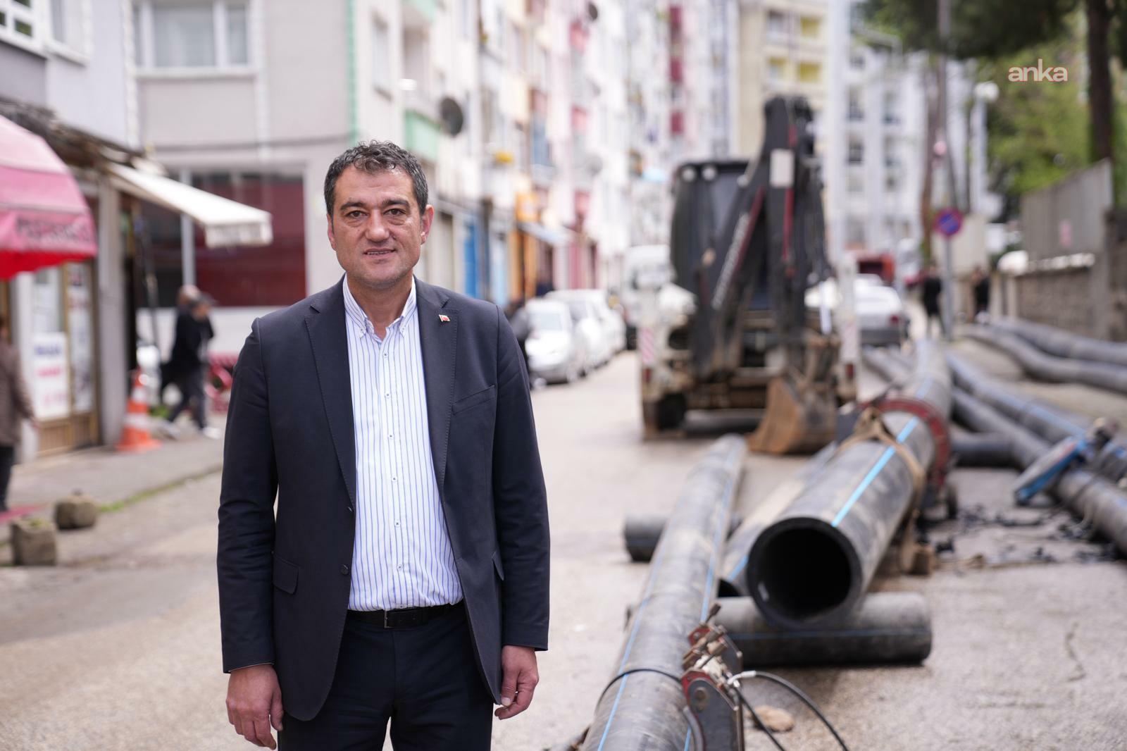 Giresun Belediyesi'nin asbestli boru değiştirme projesinde ikinci etaba geçildi