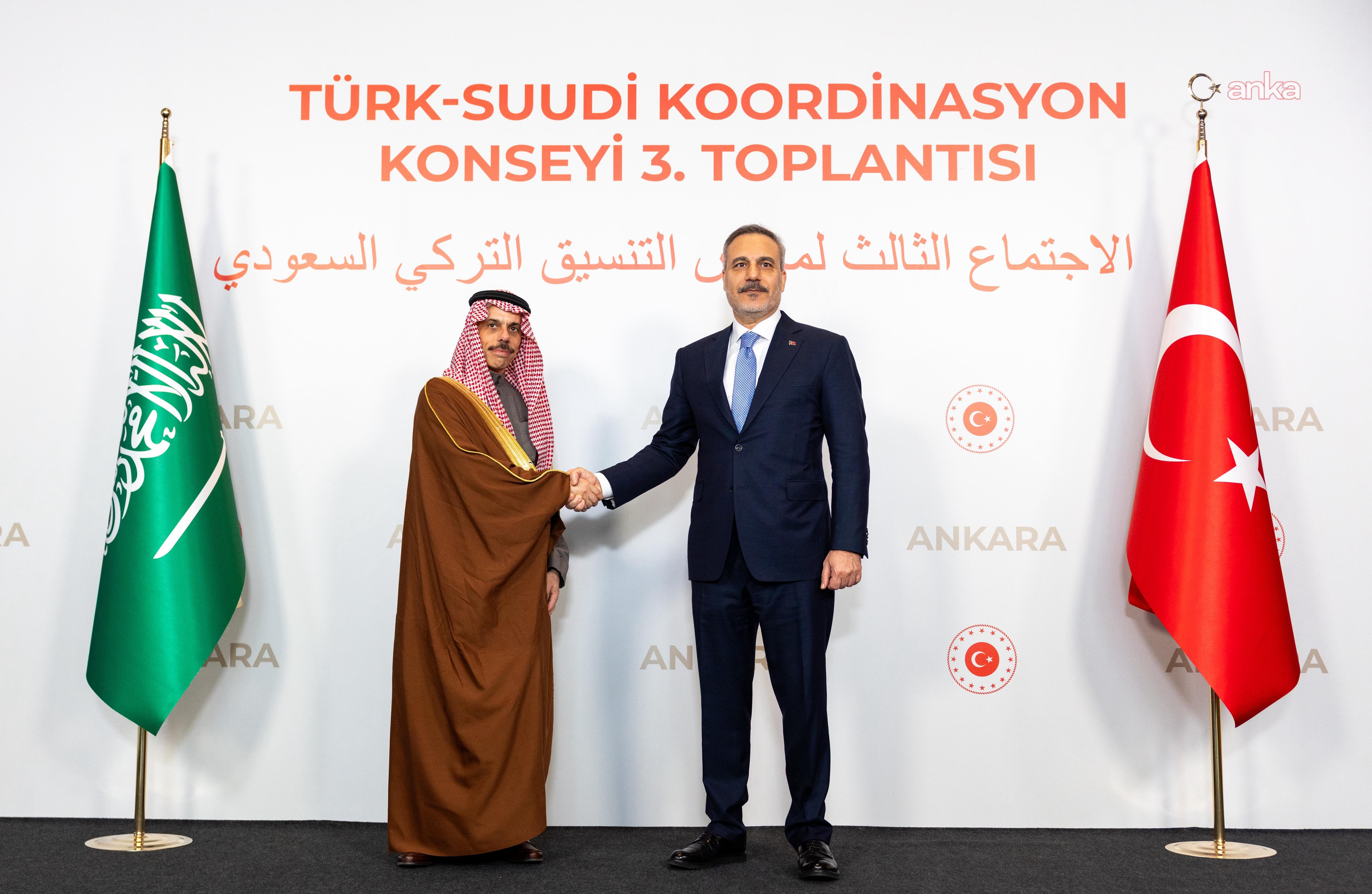 Bakan Fidan, Suudi Arabistanlı mevkidaşıyla görüştü