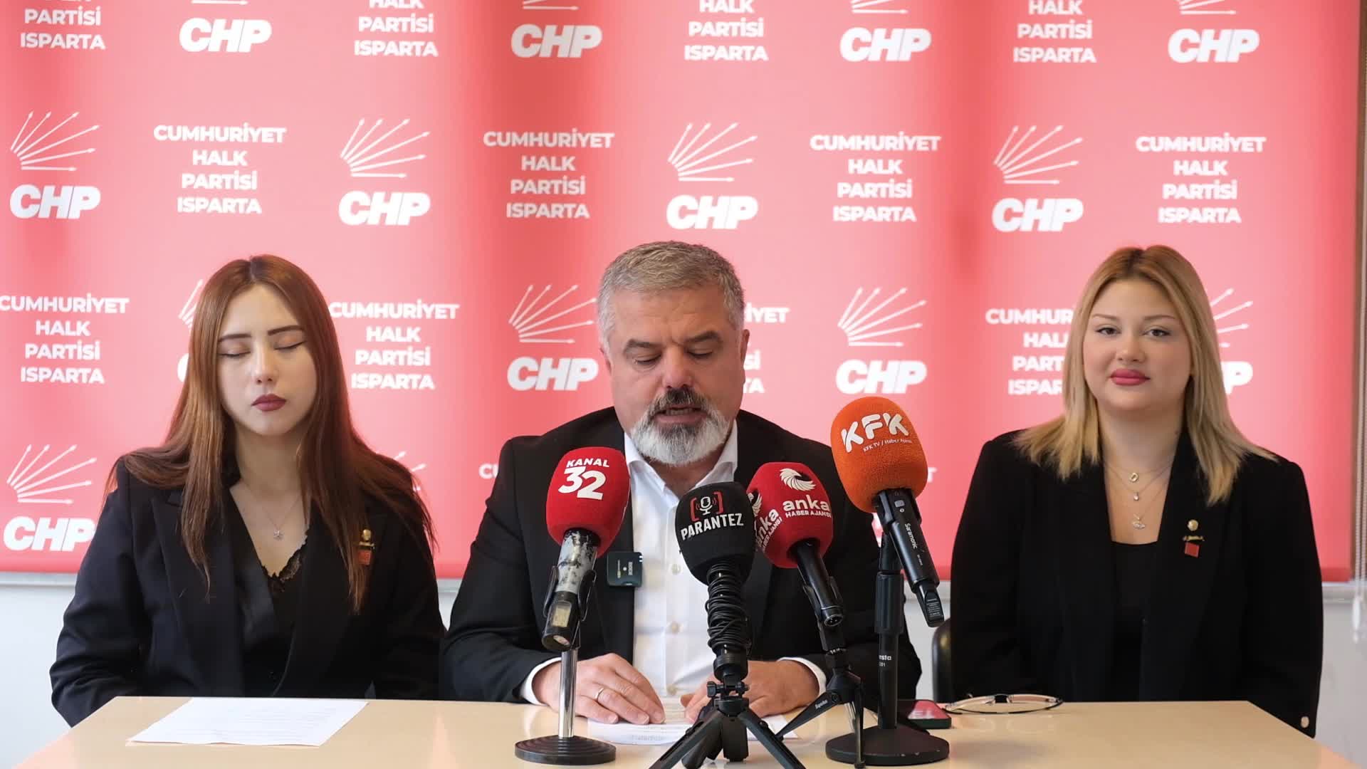 CHP Isparta İl Örgütü "3 Fidan"ı andı