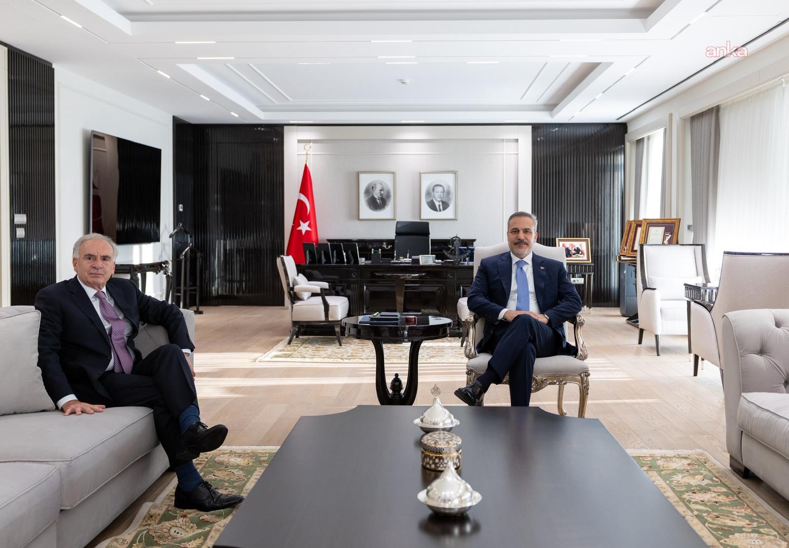 Dışişleri Bakanı Fidan, bugün BM Temsilcisi Arnault’u Ankara’da kabul etti
