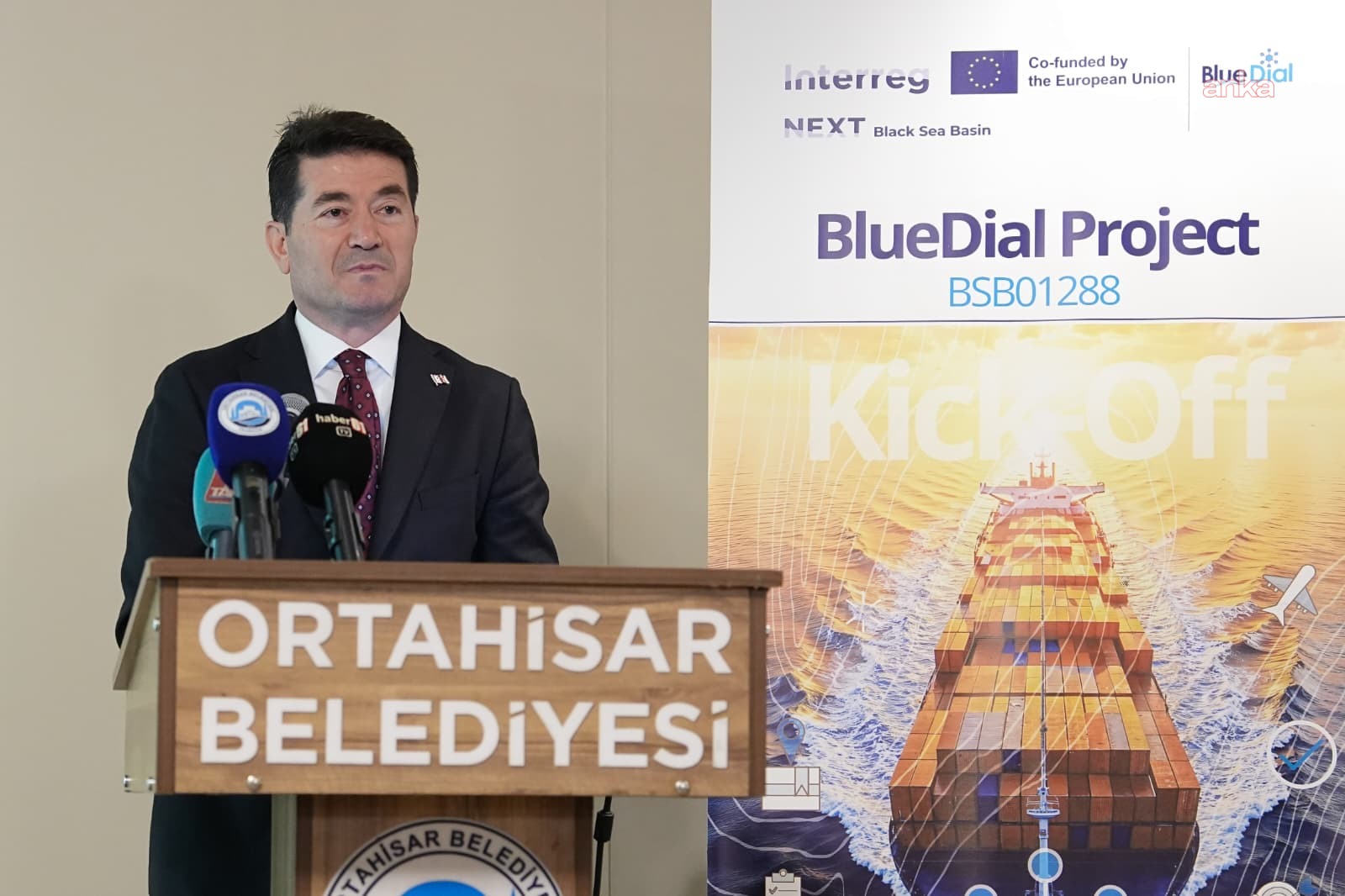 Ortahisar Belediyesi ev sahipliğinde "BlueDial Projesi"nin açılış toplantısı gerçekleştirildi