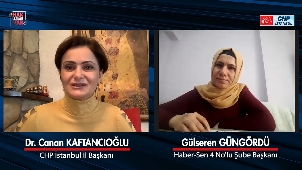 CHP İSTANBUL İL BAŞKANI KAFTANCIOĞLU PTT ÇALIŞANLARI İLE BULUŞTU
