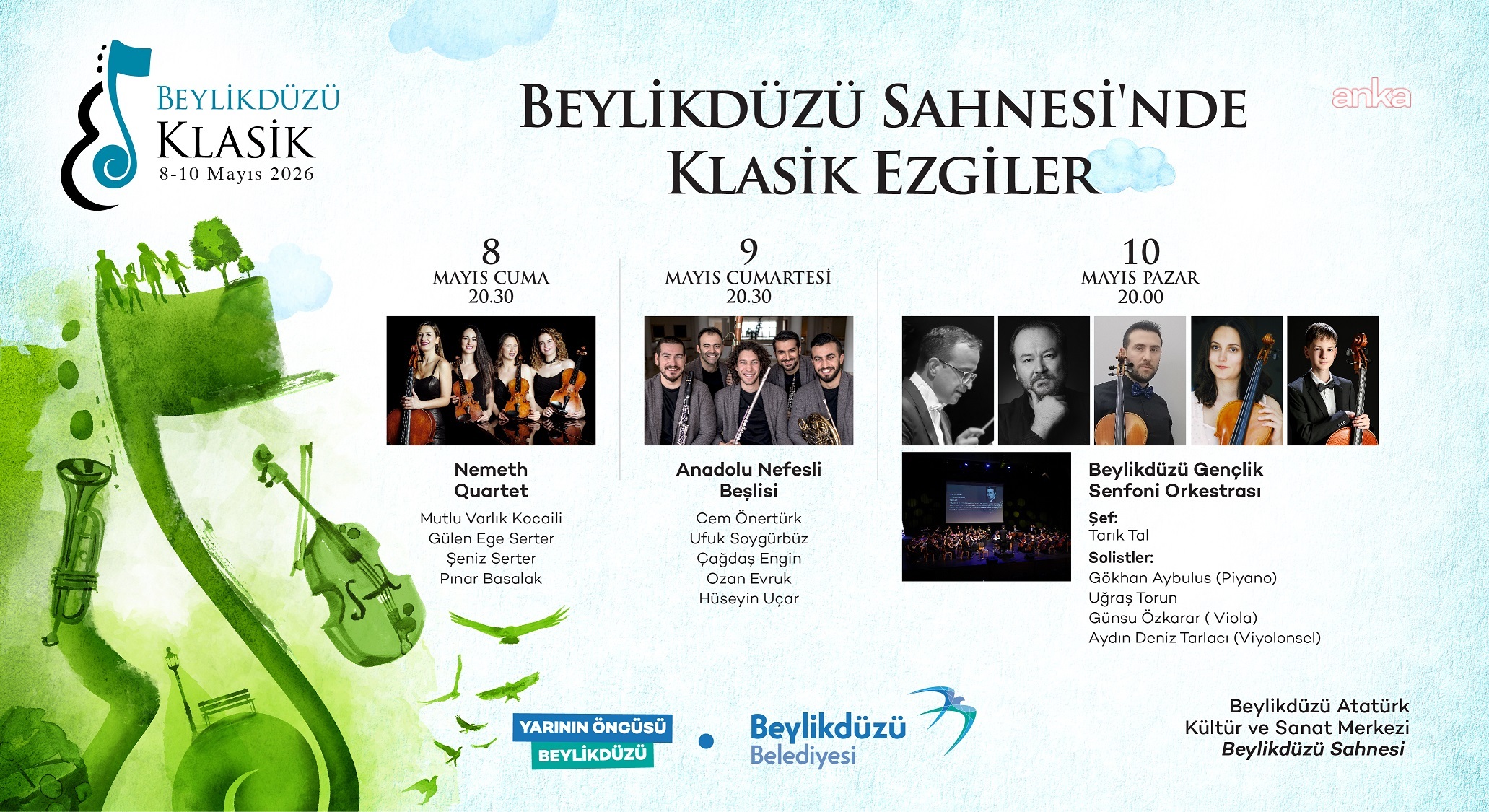 "9. Beylikdüzü Klasik Müzik Günleri" yarın başlıyor
