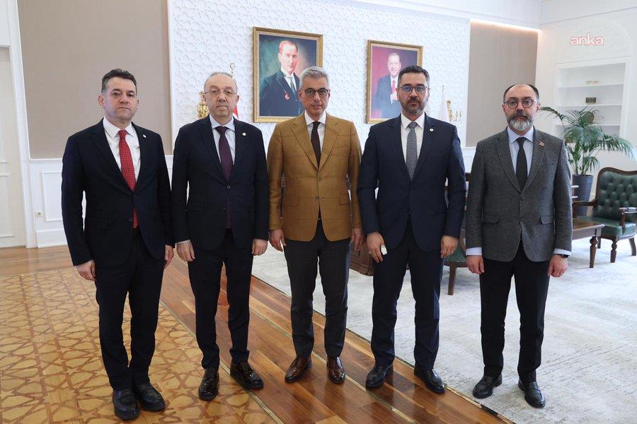 TEB Merkez Heyeti Başkanlık Divanı, Sağlık Bakanı Kemal Memişoğlu’nu ziyaret etti