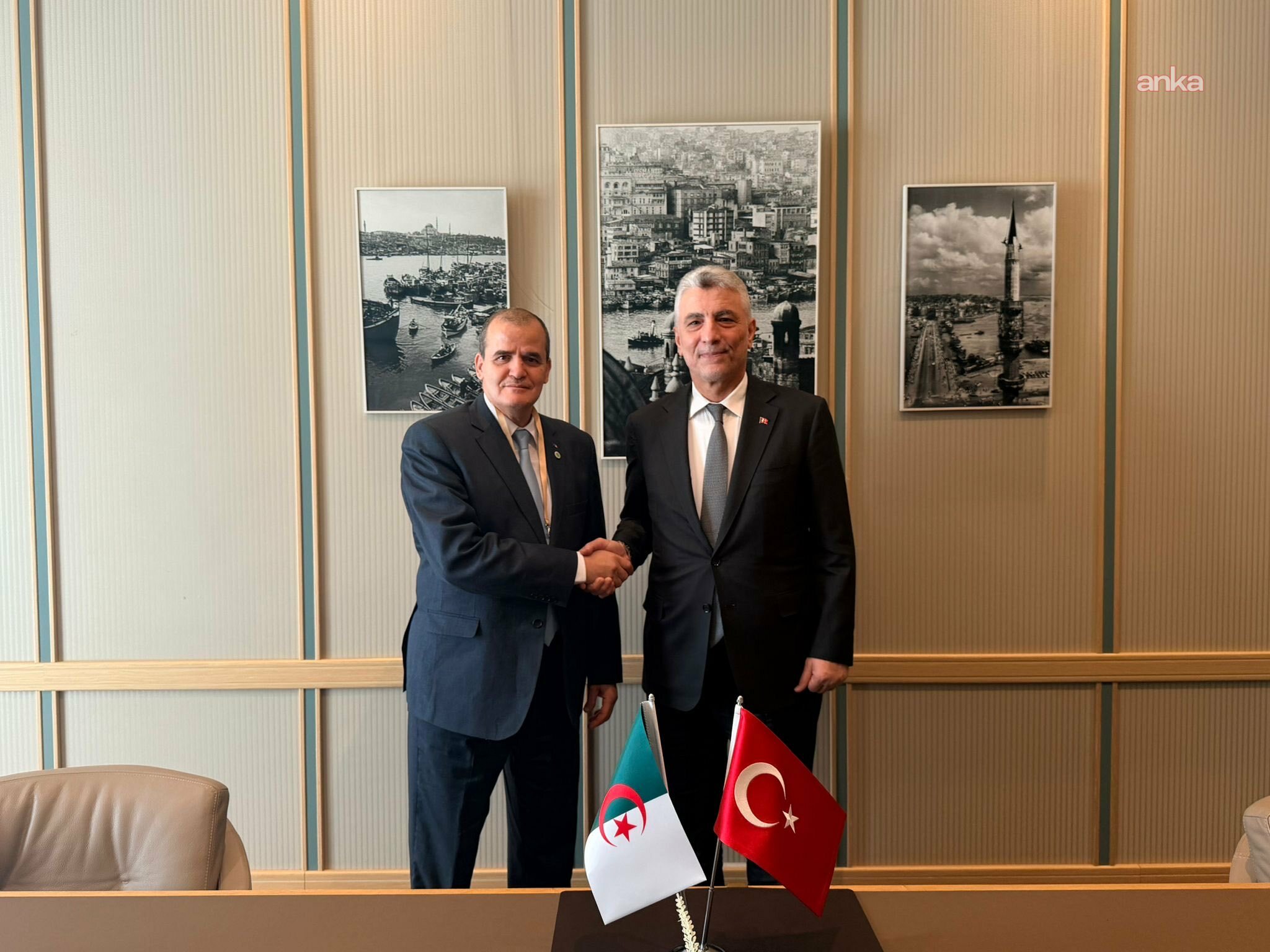 Bakan Bolat, Cezayirli mevkidaşı Rezig ile görüştü
