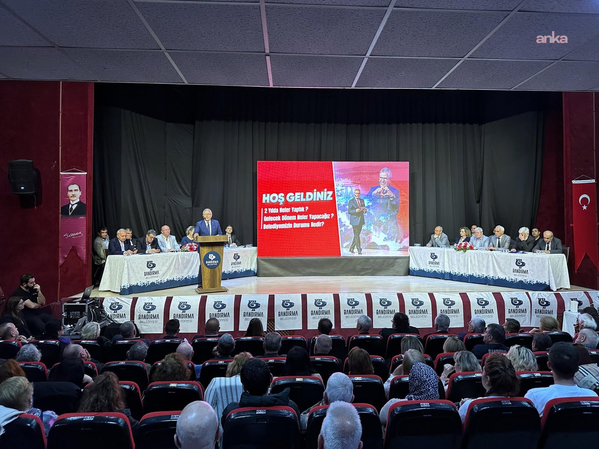 Bandırma Belediye Başkanı Mirza, yapılan çalışmalar ile projelerini anlattı