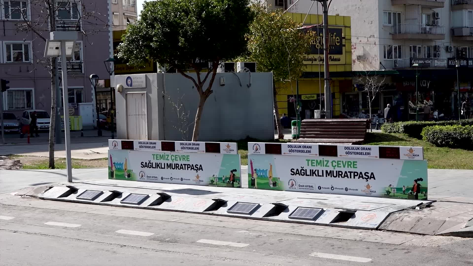 MURATPAŞA'YA AKILLI ÇÖP KONTEYNERI