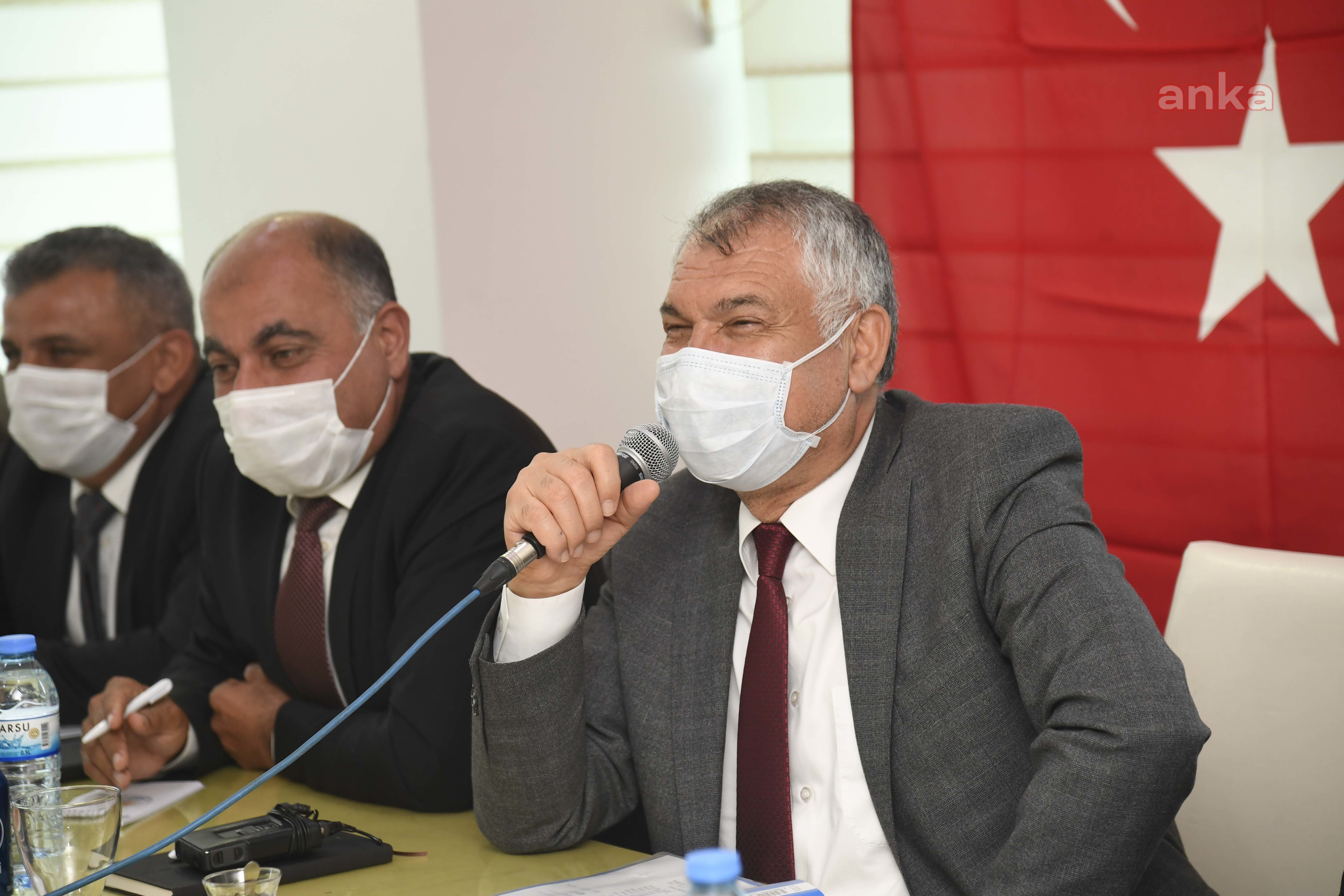 ZEYDAN KARALAR, YUMURTALIK'TA MUHTARLARLA BULUŞTU