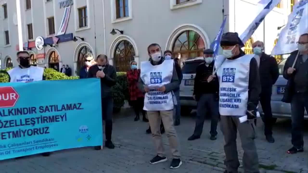TAŞIMACILIK İŞÇİLERİNDEN İSYAN..."GEORGE ORWEL'İN KİTABINDA GİBİYİZ, BÜYÜK BİRADER BİZİ İZLEMEK İSTİYOR!"