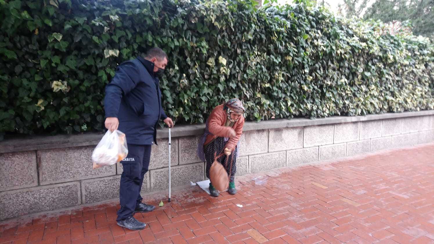 BURHANİYE'DE ZABITA DİLENCİLERE GÖZ AÇTIRMIYOR