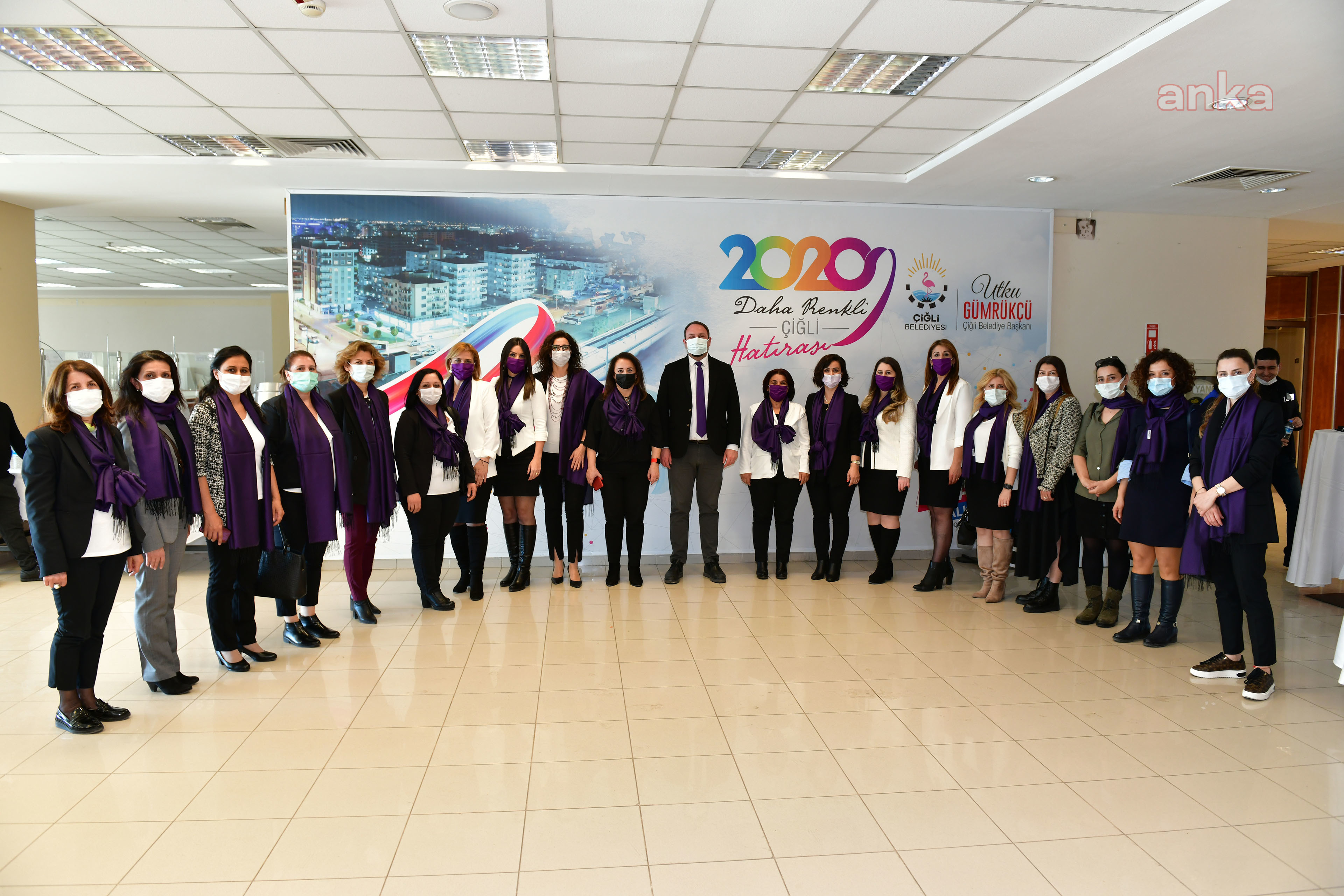 ÇİĞLİ BELEDİYESİ'NDEN "CHOOSE TO CHALLENGE" KAMPANYASINA TAM DESTEK