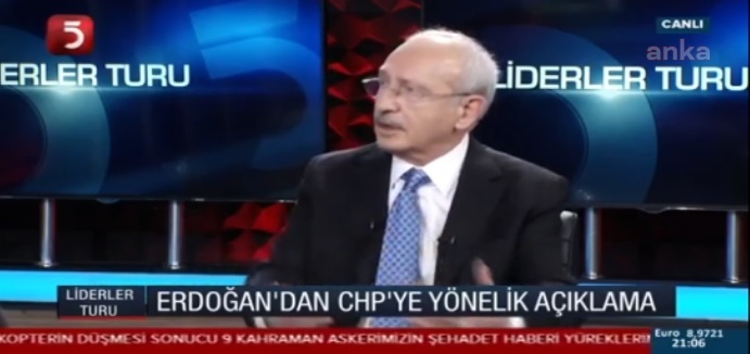 KILIÇDAROĞLU: “BU RUH HALİ TÜRKİYE’Yİ FELAKETE SÜRÜKLER”
