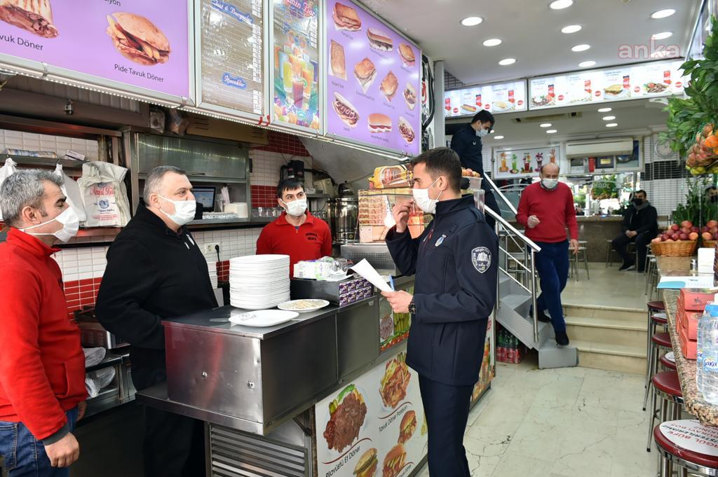 BEŞİKTAŞ’TA ZABITA EKİPLERİ KAFE VE RESTORANLARI DENETLEDİ