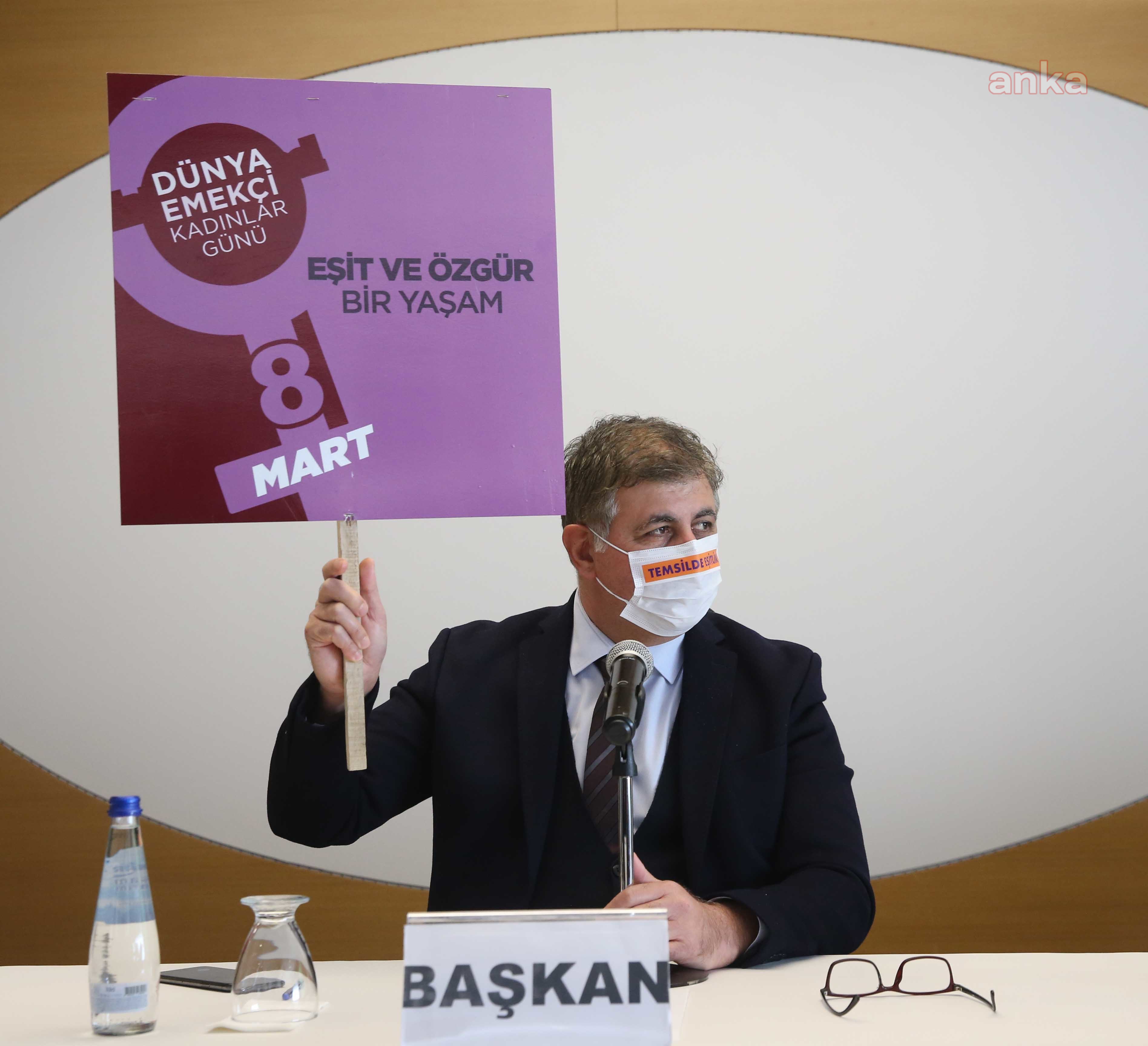 KARŞIYAKA BELEDİYE MECLİSİ'NDE 8 MART UNUTULMADI