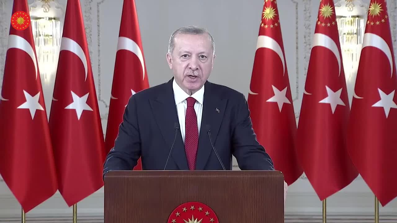 ERDOĞAN: SURİYE'DE SINIR ÖTESİ HAREKATLARDA TERÖR ZİNCİRİNİ 3 FARKLI YERDE PARÇALADIK