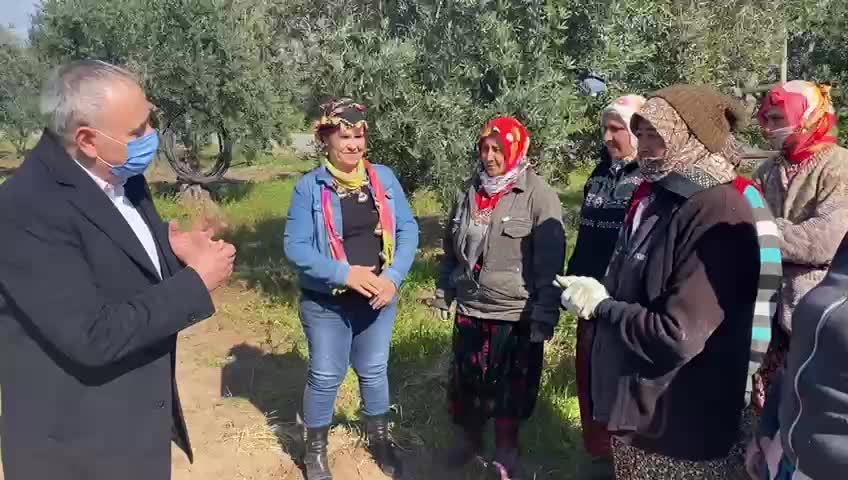 CHP’Lİ BAKIROĞLU, 8 MART’TA ÇİFTÇİ KADINLARLA BİR ARAYA GELEREK GÜVENCESİZLİĞE DİKKAT ÇEKTİ