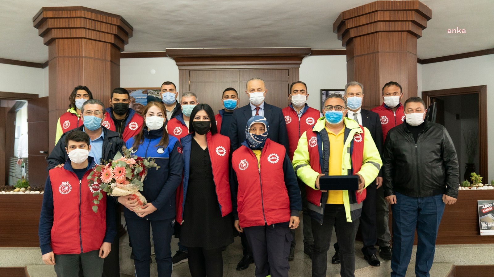 SENDİKALI İŞÇİLERDEN DİDİM BELEDİYE BAŞKANI ATABAY’A TEŞEKKÜR ZİYARETİ