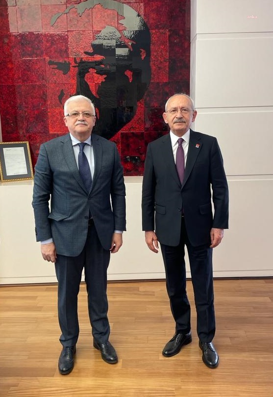 BURHANİYE BELEDİYE BAŞKANI DEVECİLER, KILIÇDAROĞLU’NU ZİYARET ETTİ