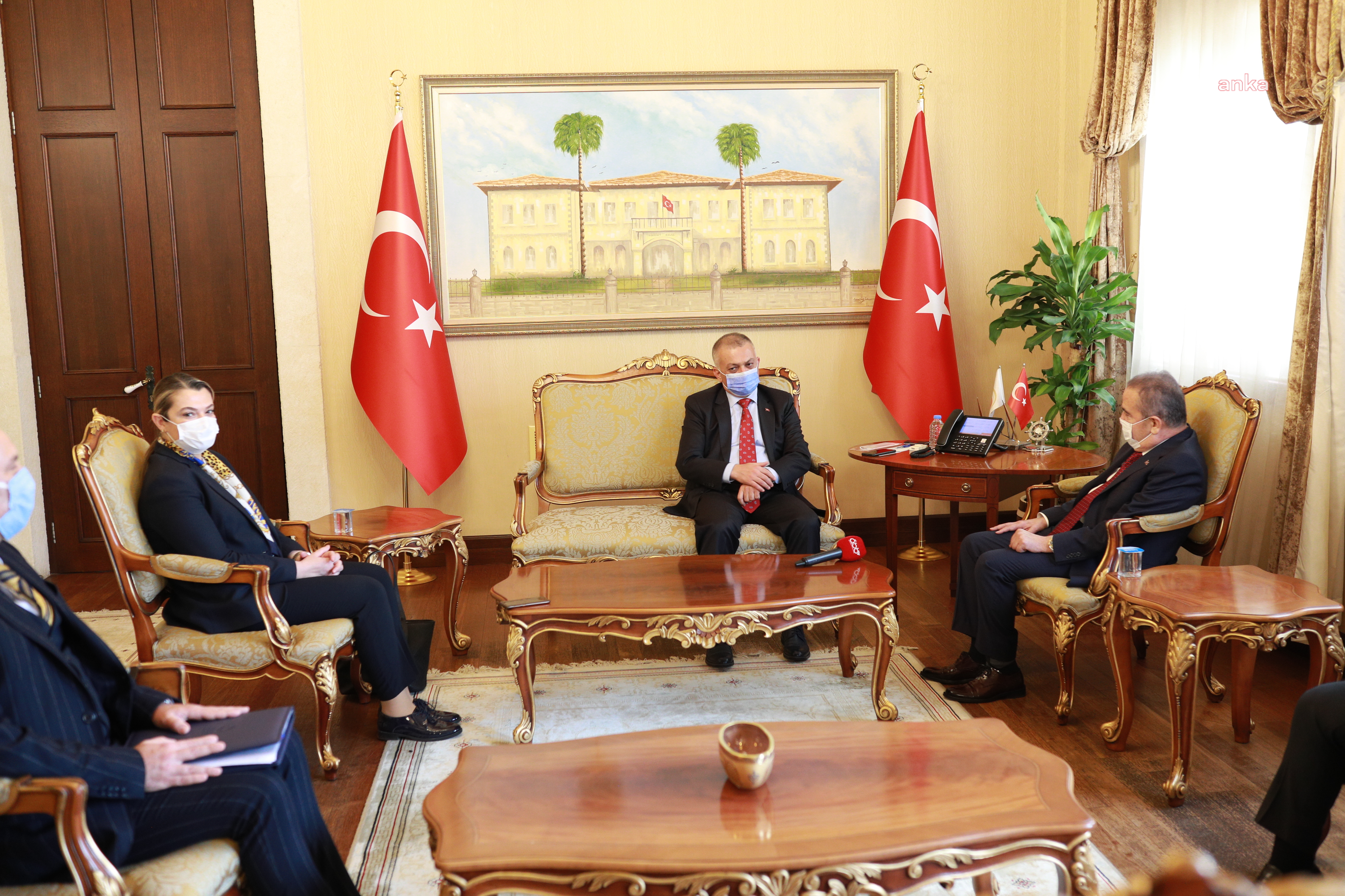 ANTALYA BELEDİYE BAŞKANI BÖCEK'TEN VALİ YAZICI'YA ZİYARET