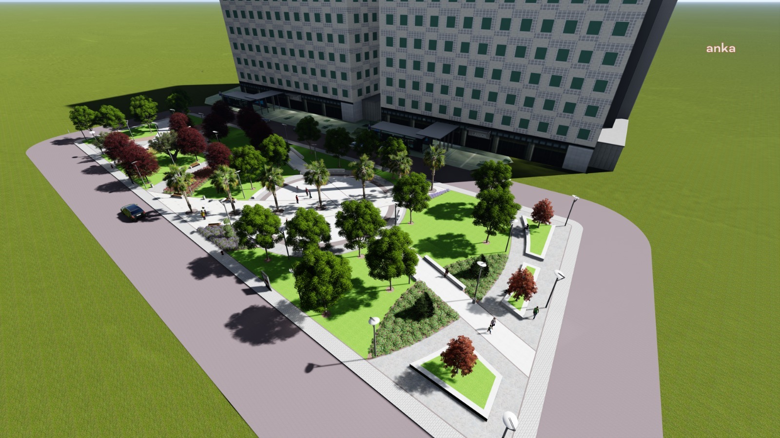 BAYRAKLI'DA YENİ PARK PROJESİ