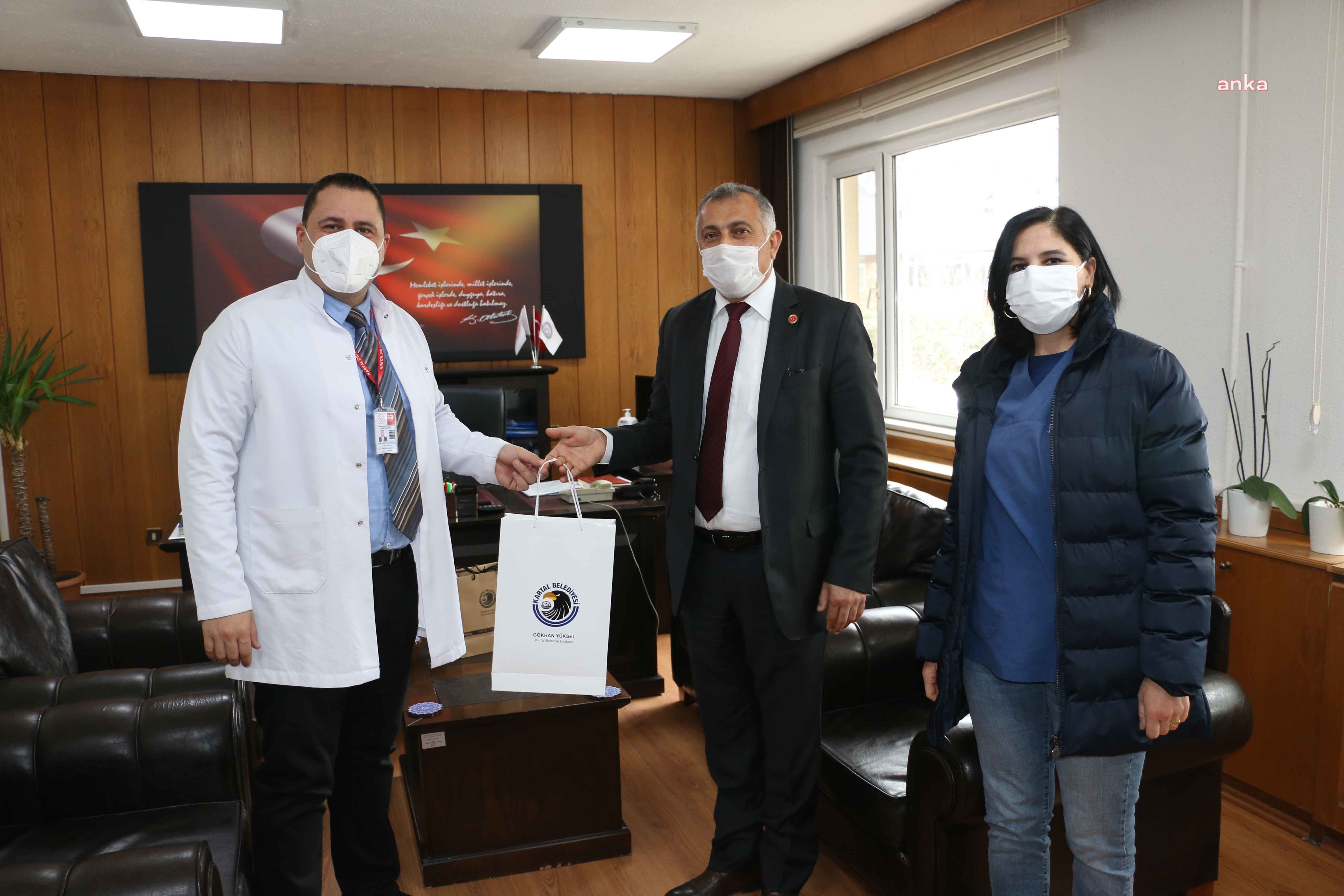 KARTAL BELEDİYESİ, 14 MART TIP BAYRAMINI UNUTMADI