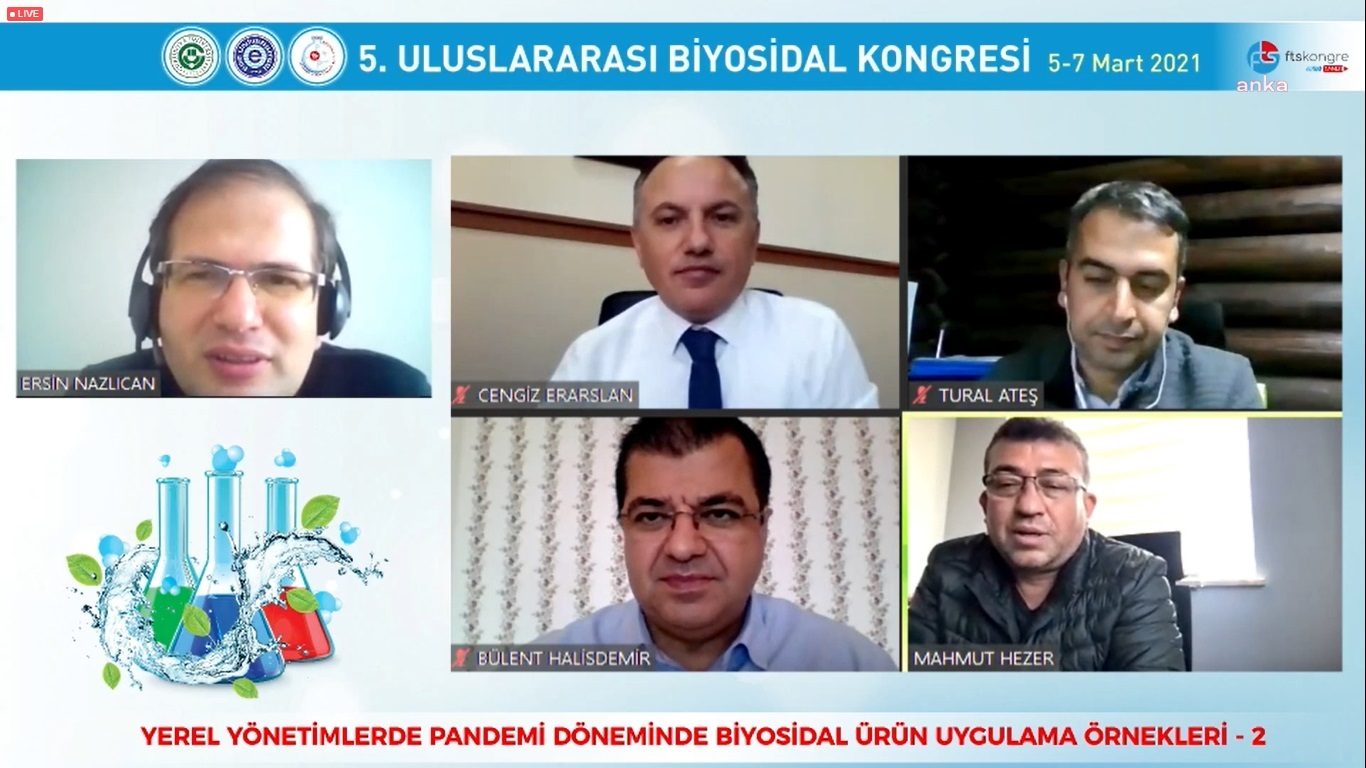 MERSİN BÜYÜKŞEHİR, 5. ULUSLARARASI BİYOSİDAL KONGRESİ’NE KONUK OLDU