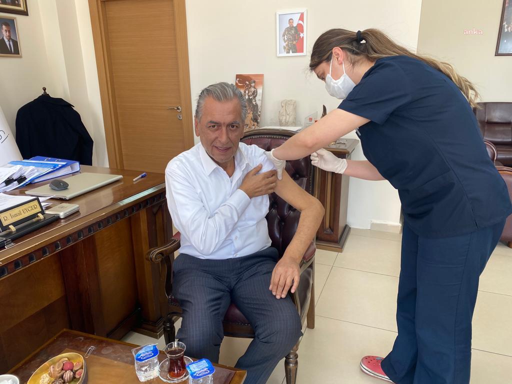 YANGINDAN KURTULAN CHP'Lİ BAŞKAN TABURCU OLDU